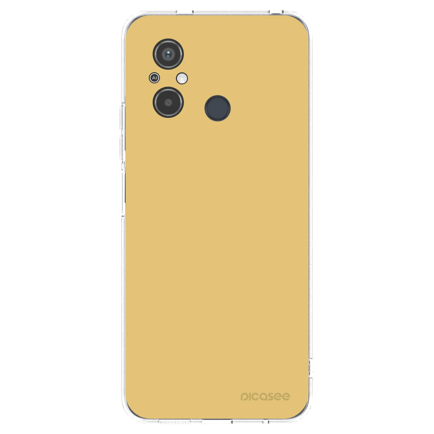 Picasee Xiaomi Redmi 12C Hülle - Transparentes Silikon - Canary Crystal