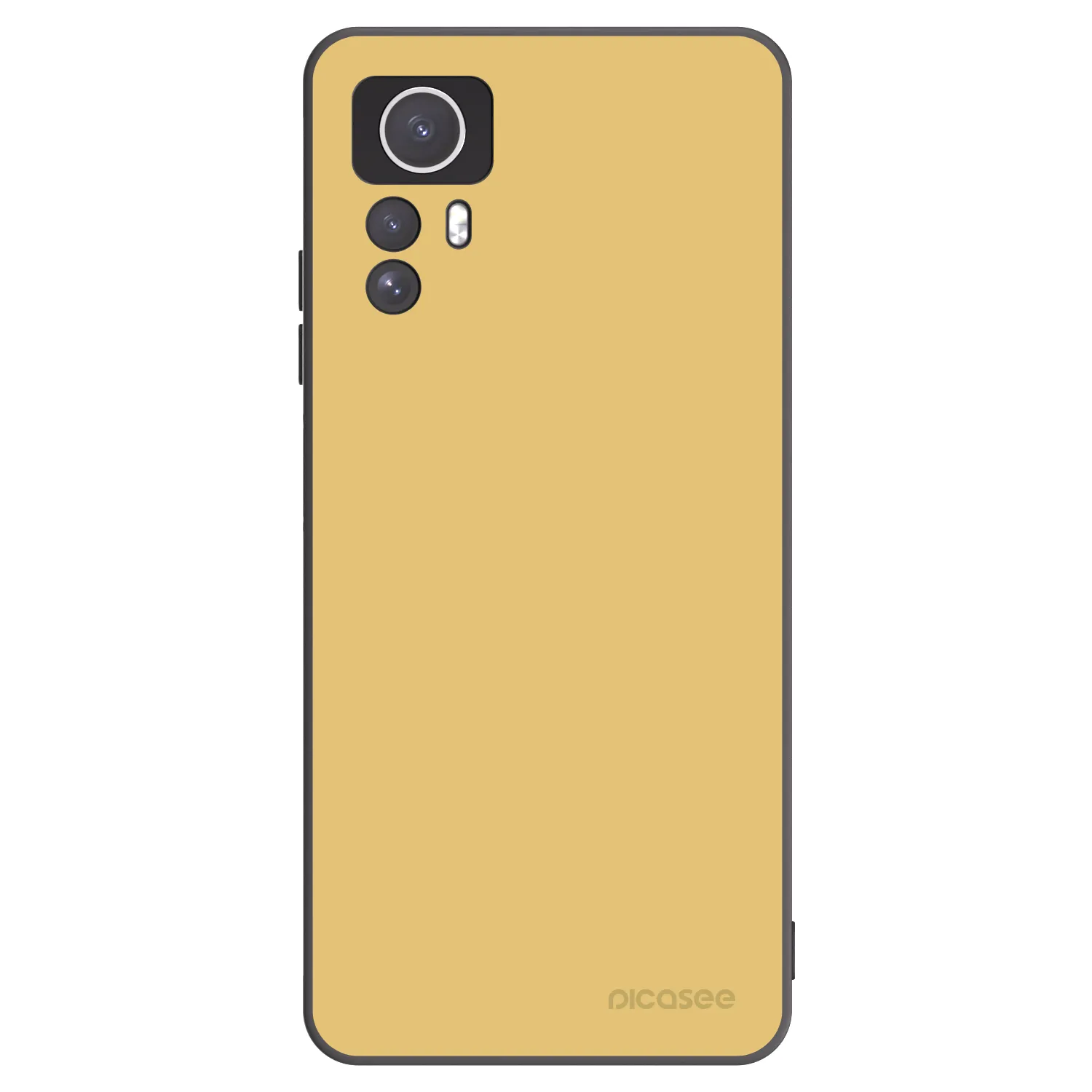 Picasee Xiaomi Redmi Note 12S Hülle - Schwarzes Silikon - Canary Crystal