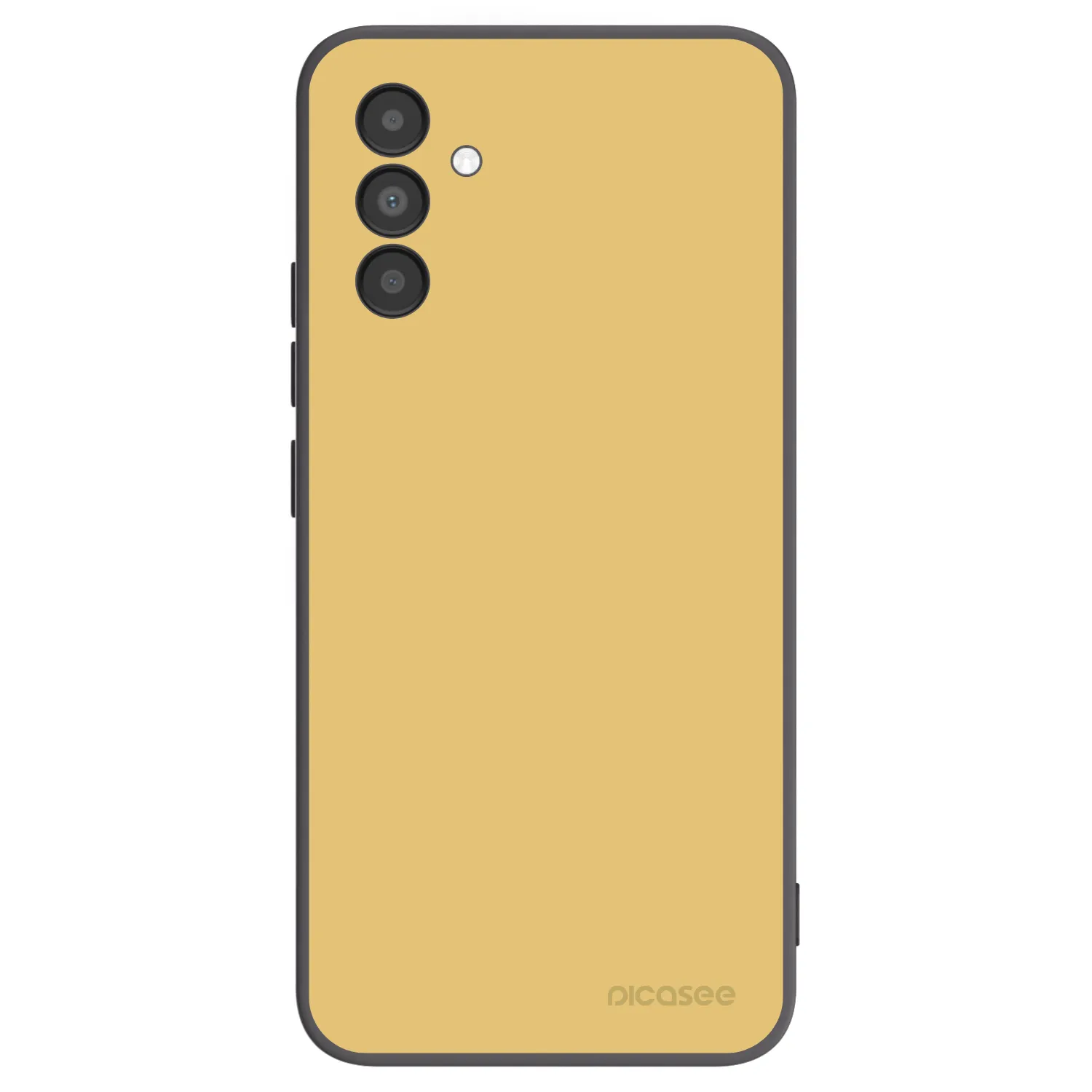 Picasee Samsung Galaxy A04s A047F Hülle - Schwarzes Silikon - Canary Crystal