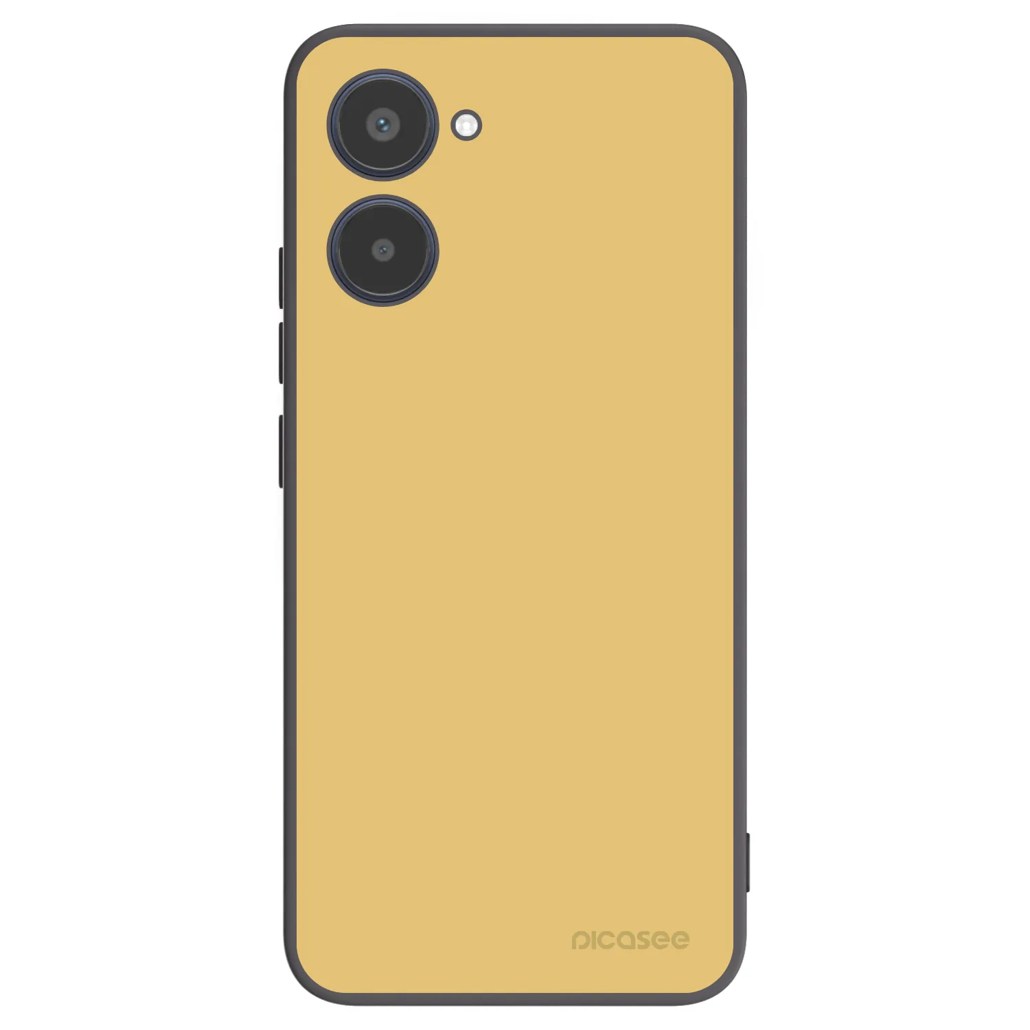 Picasee Realme 10 4G Hülle - Schwarzes Silikon - Canary Crystal