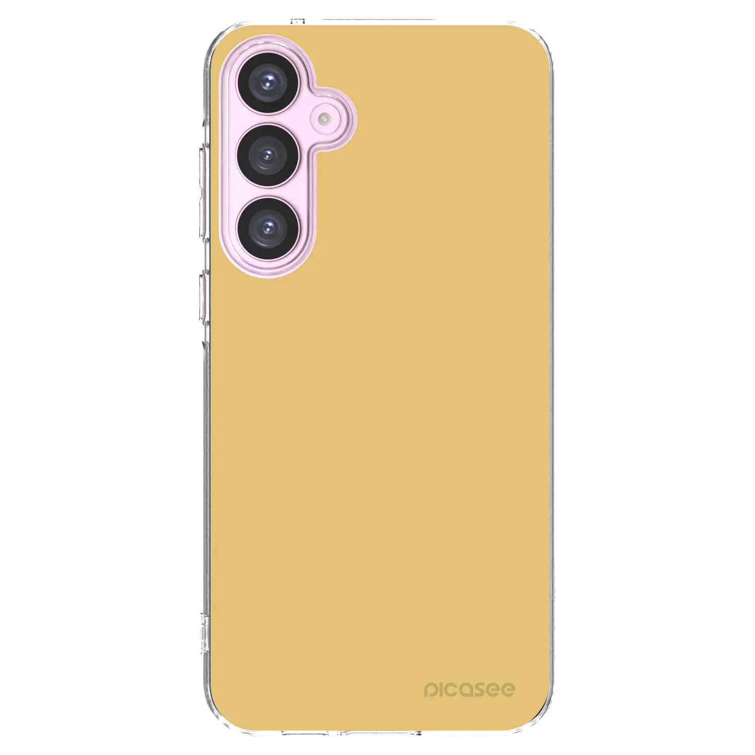 Picasee Samsung Galaxy A55 5G A556B Hülle - Transparentes Silikon - Canary Crystal