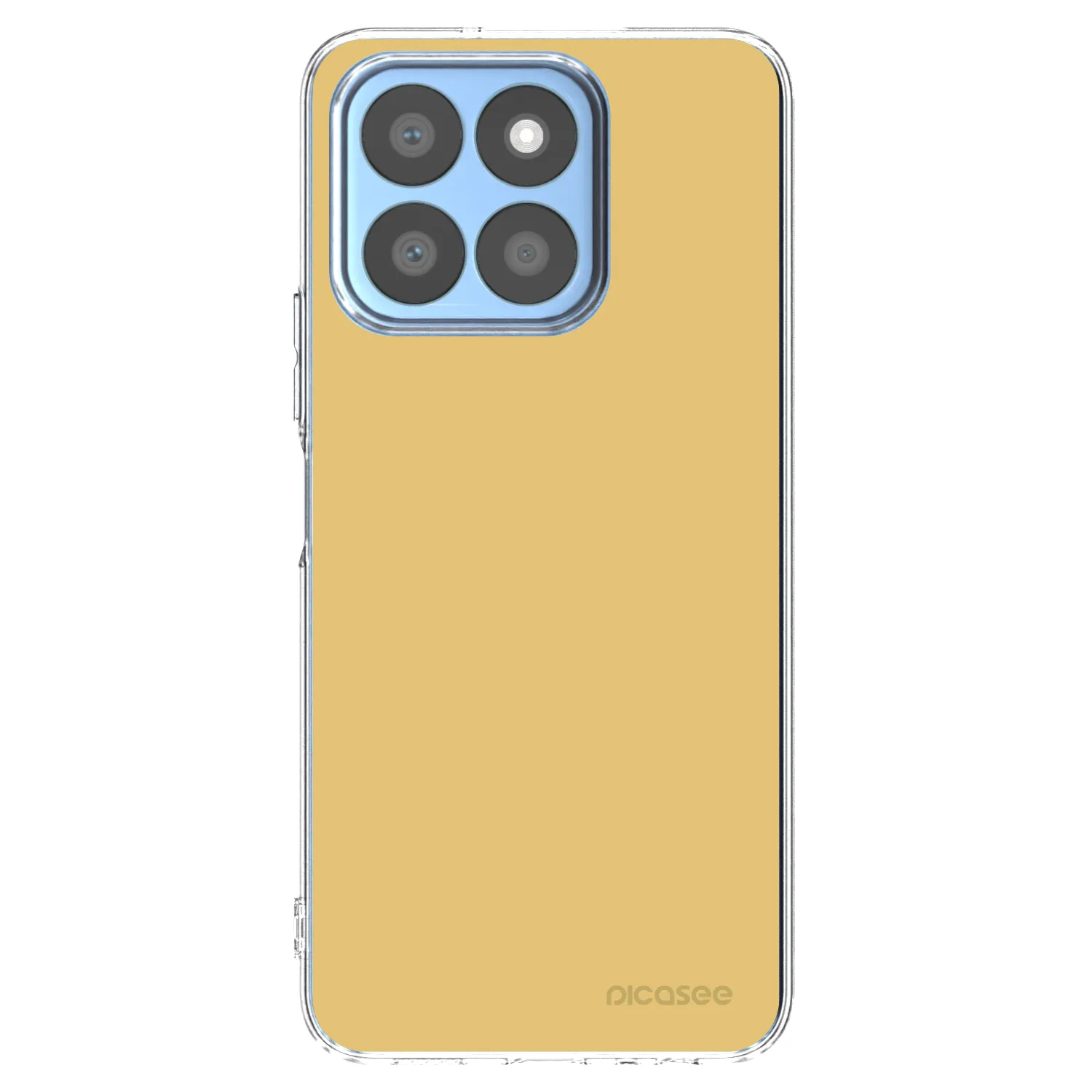 Picasee Honor X8b Hülle - Transparentes Silikon - Canary Crystal