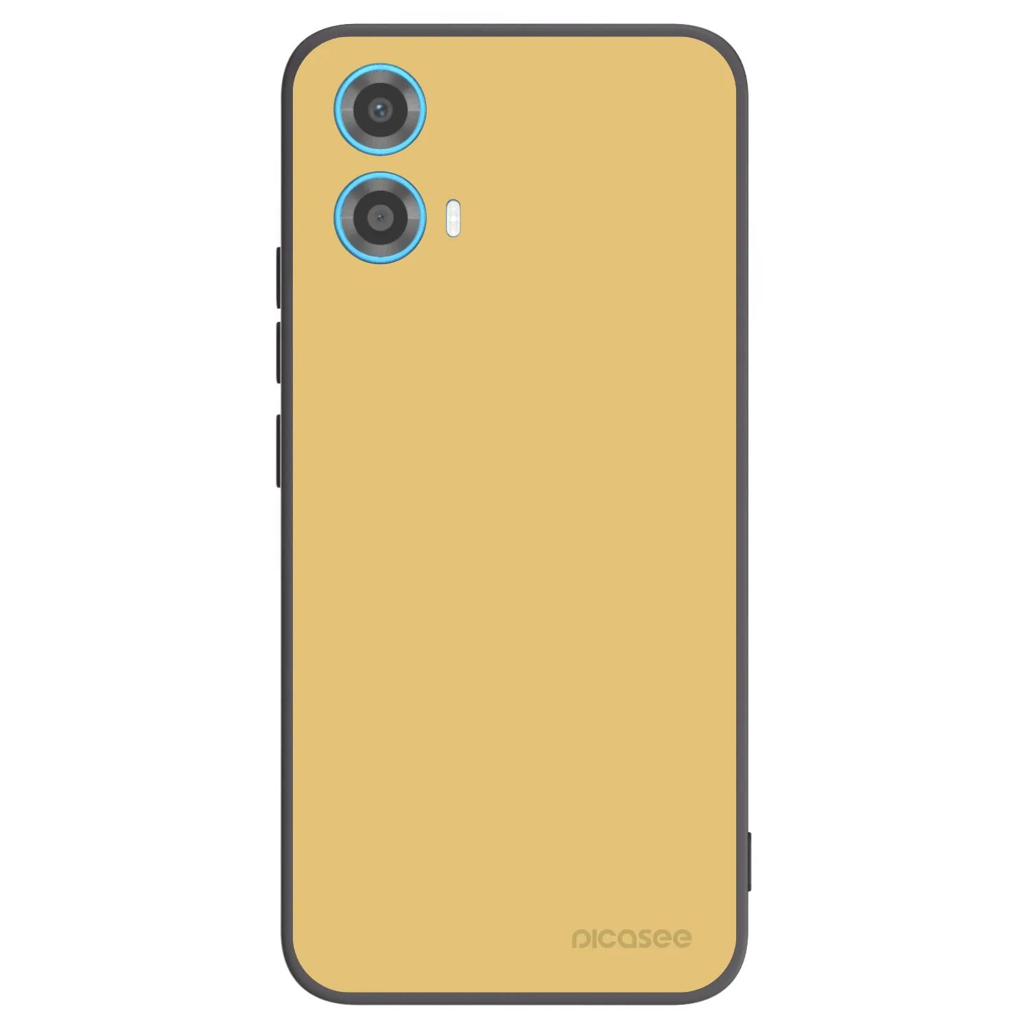 Picasee Motorola Moto G34 5G Hülle - Schwarzes Silikon - Canary Crystal