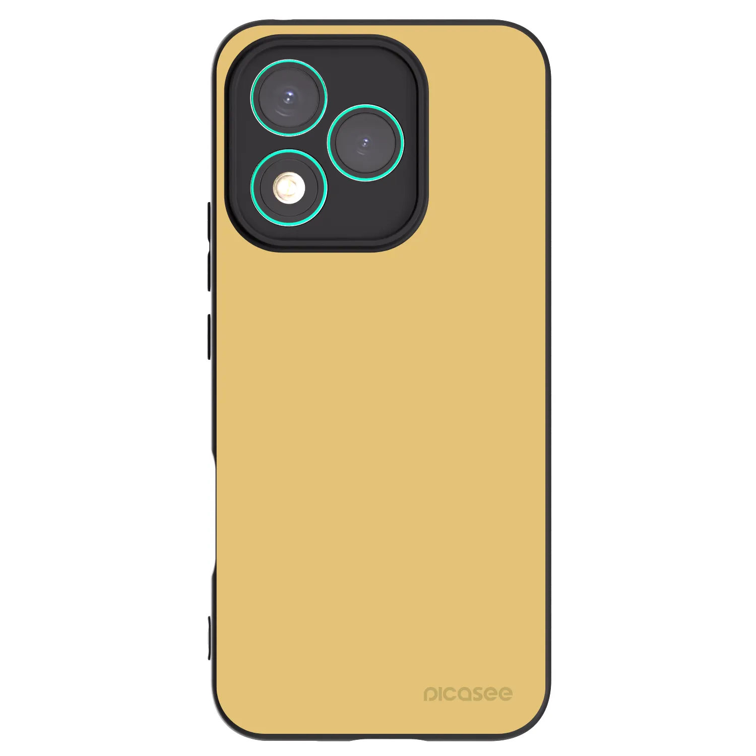 Picasee Honor 400 Lite 5G Hülle - Schwarzes Silikon - Canary Crystal