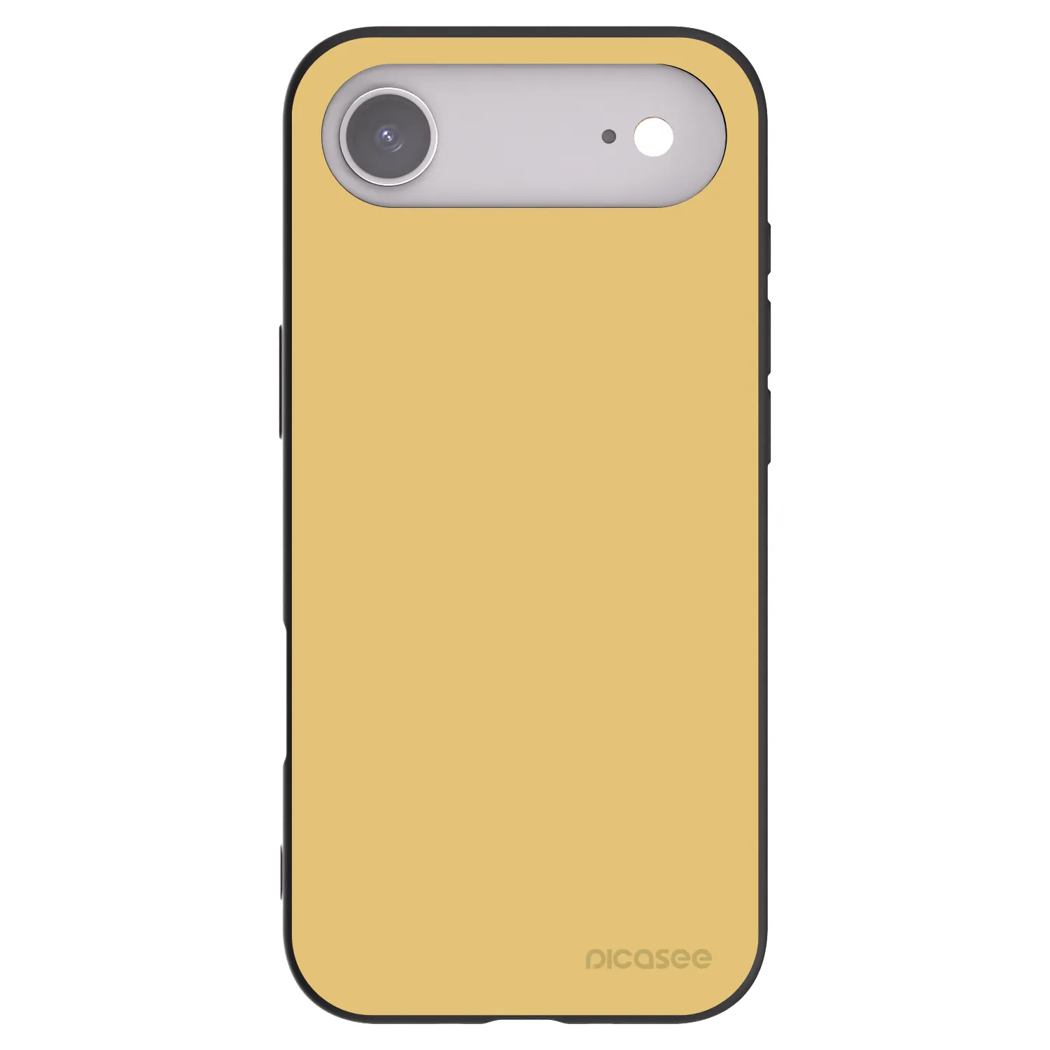 Picasee Apple iPhone Air Hülle - Schwarzes Silikon - Canary Crystal