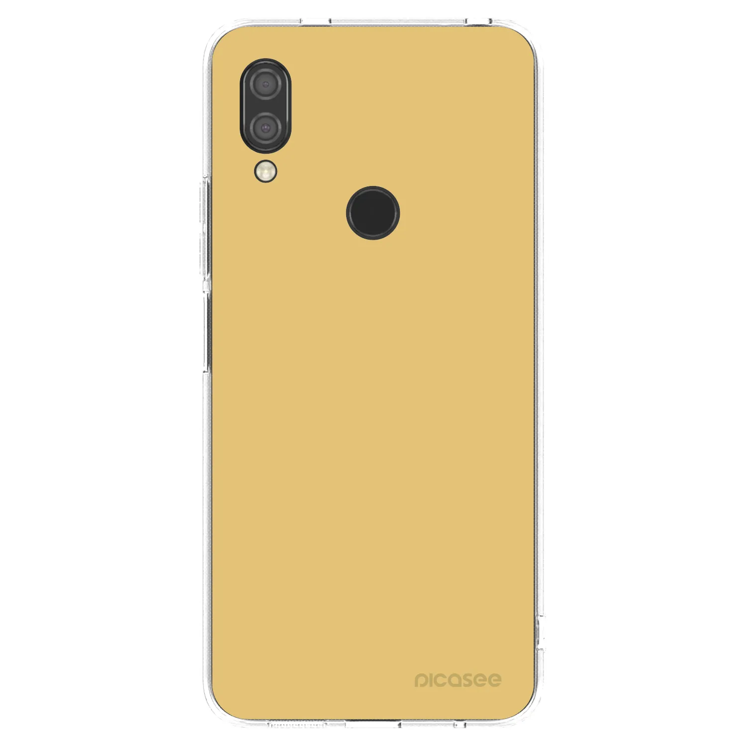 Picasee Xiaomi Redmi 7 Hülle - Transparentes Silikon - Canary Crystal