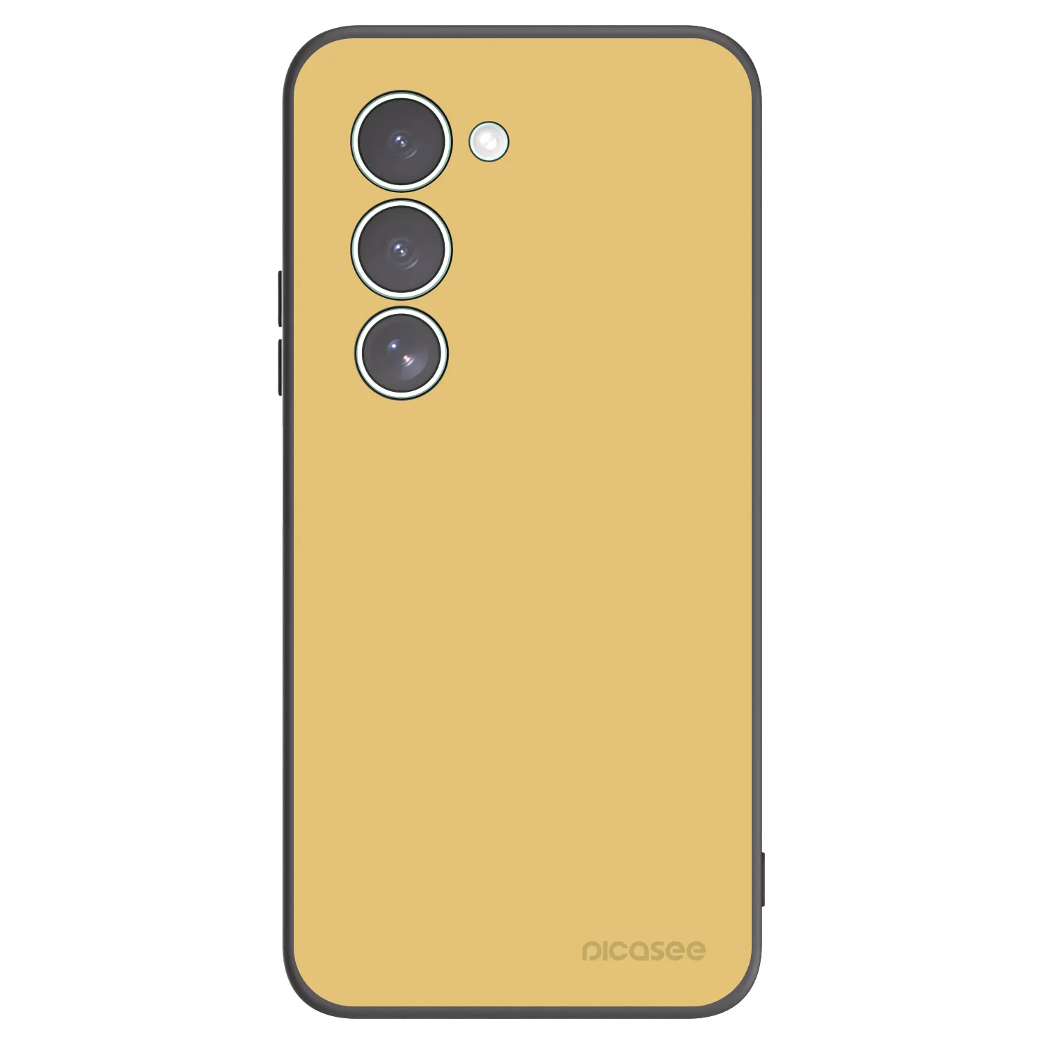 Picasee Xiaomi Redmi 15 5G Hülle - Schwarzes Silikon - Canary Crystal