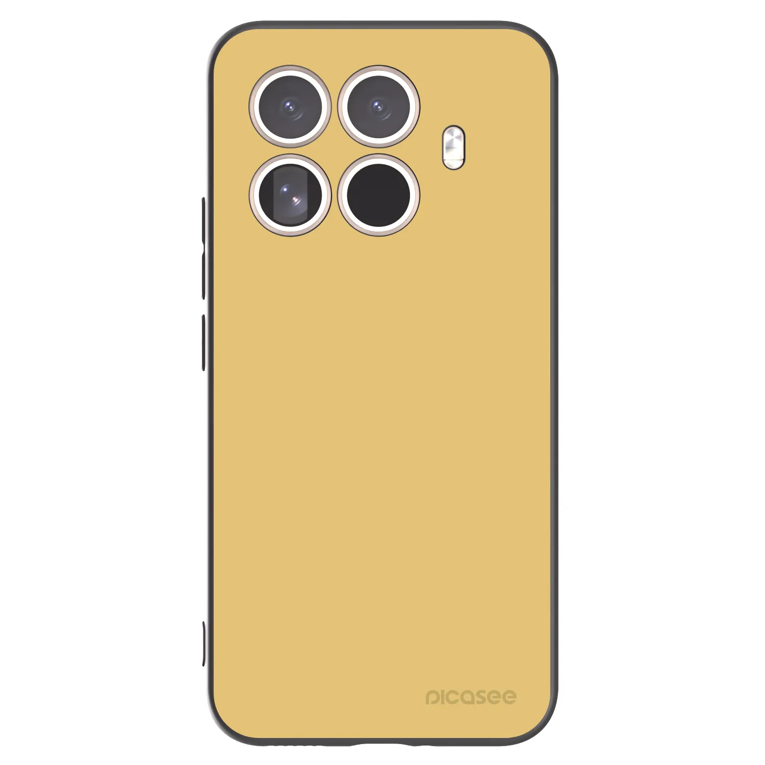 Picasee Xiaomi 15T Pro Hülle - Schwarzes Silikon - Canary Crystal