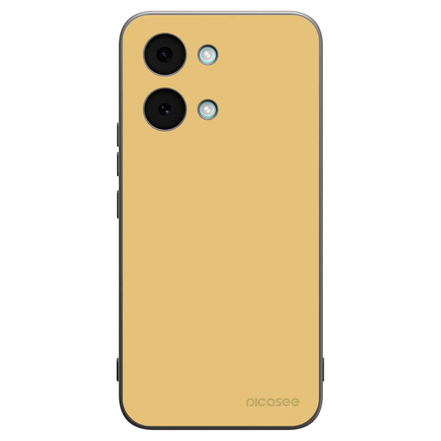 Picasee Xiaomi Poco X8 Pro Max Hülle - Schwarzes Silikon - Canary Crystal