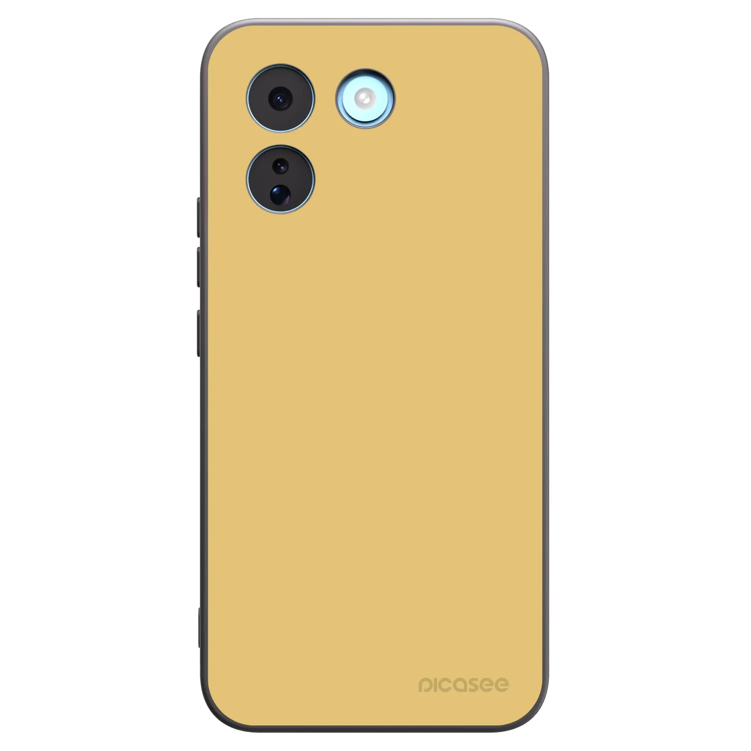 Picasee Xiaomi Redmi Note 17 Pro MAX 5G Hülle - Schwarzes Silikon - Canary Crystal