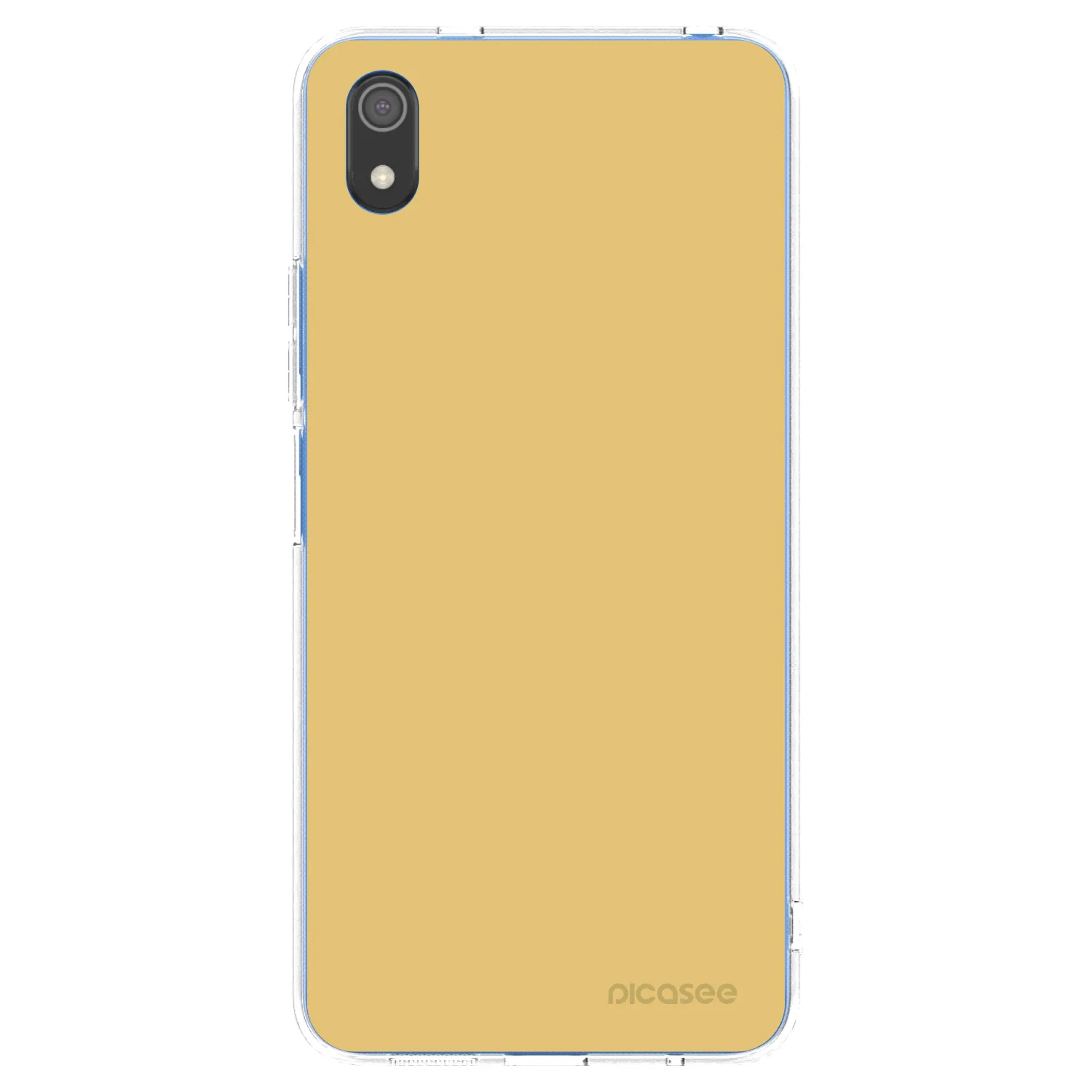 Picasee Xiaomi Redmi 7A Hülle - Transparentes Silikon - Canary Crystal