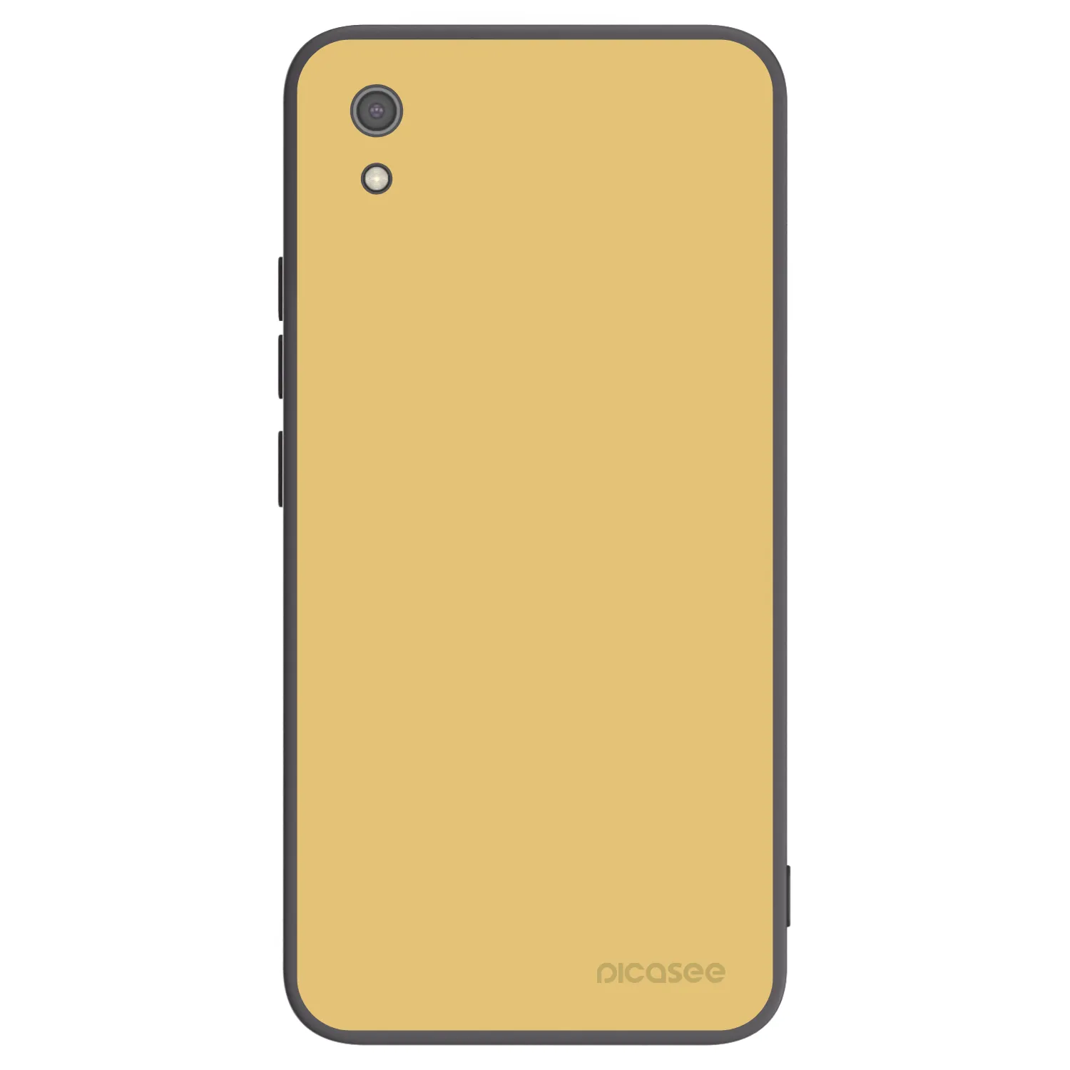 Picasee Xiaomi Redmi 7A Hülle - Schwarzes Silikon - Canary Crystal