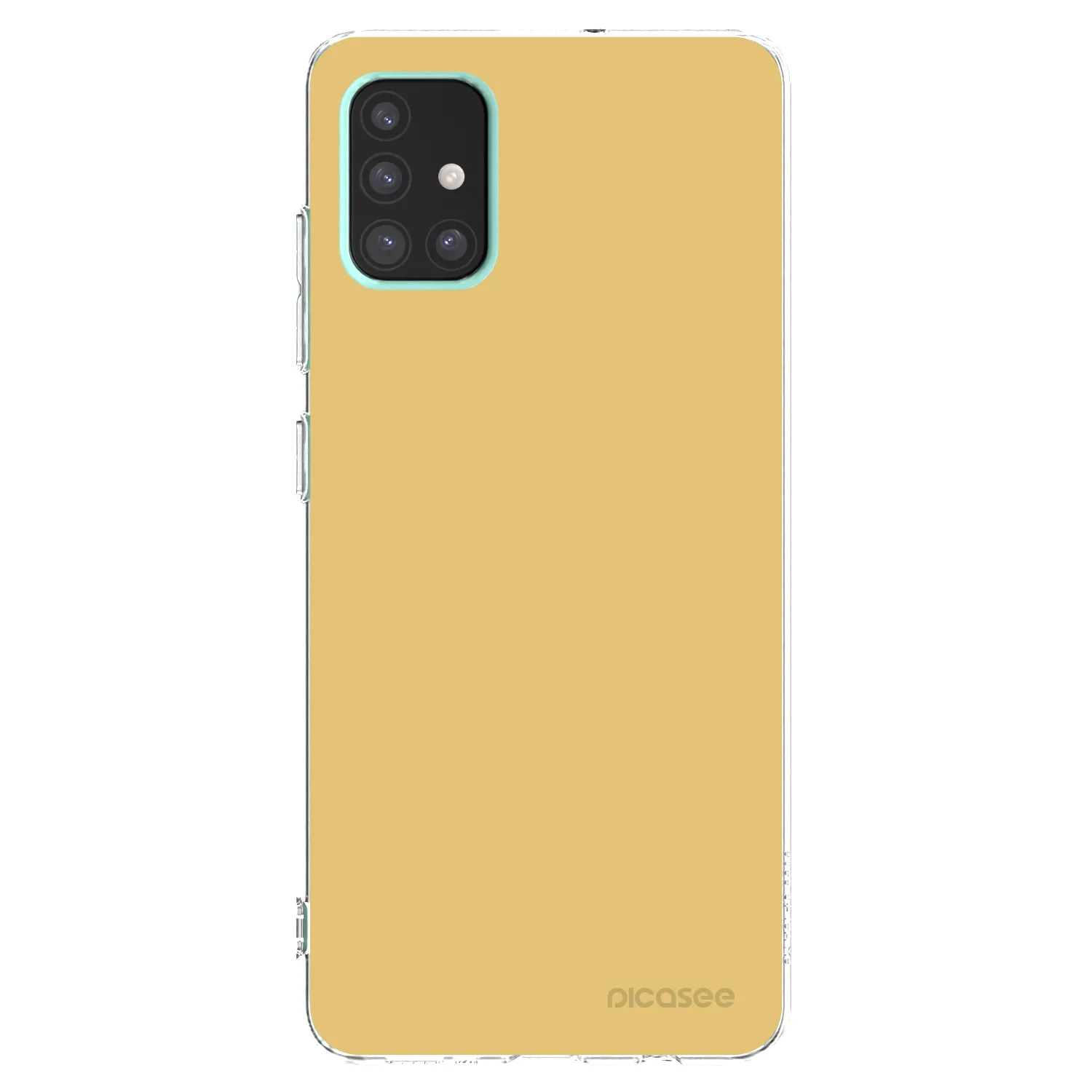 Picasee Samsung Galaxy A51 A515F Hülle - Transparentes Silikon - Canary Crystal
