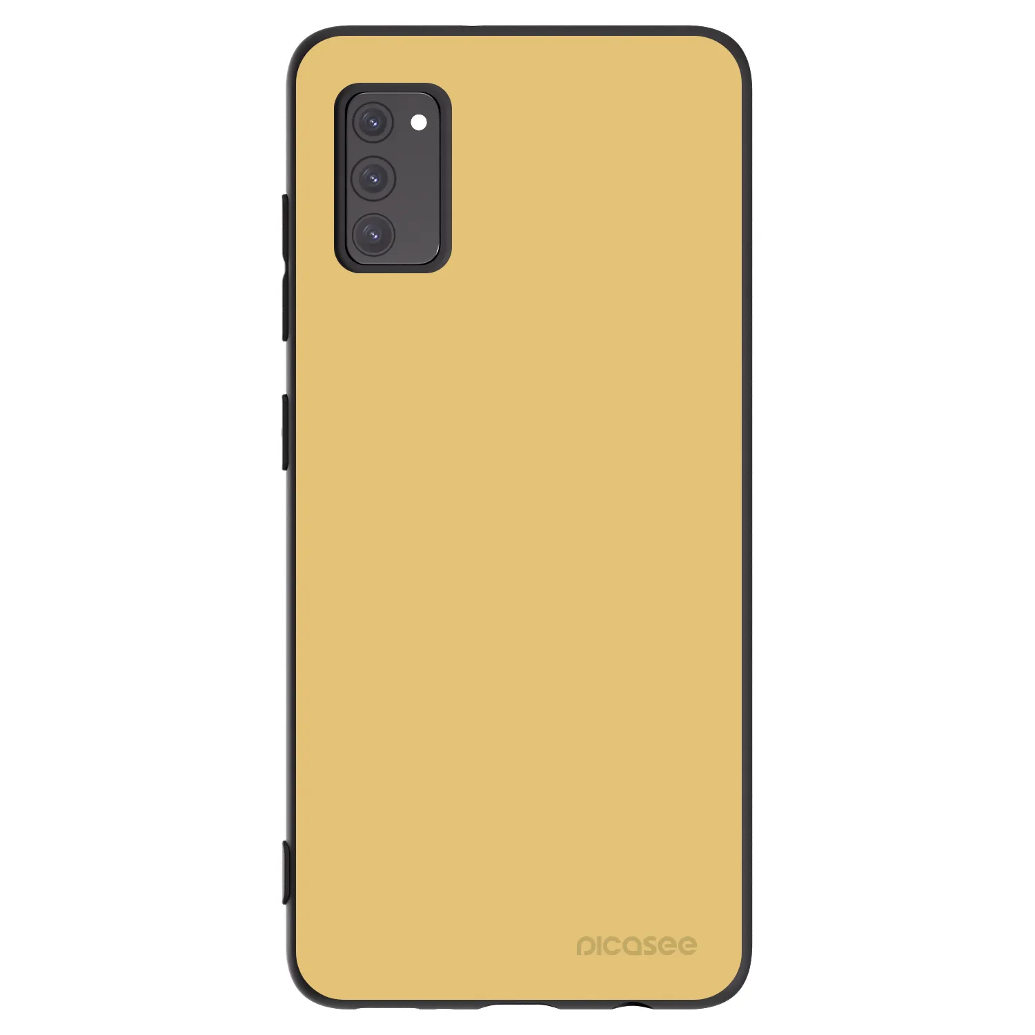 Picasee Samsung Galaxy A41 A415F Hülle - Schwarzes Silikon - Canary Crystal