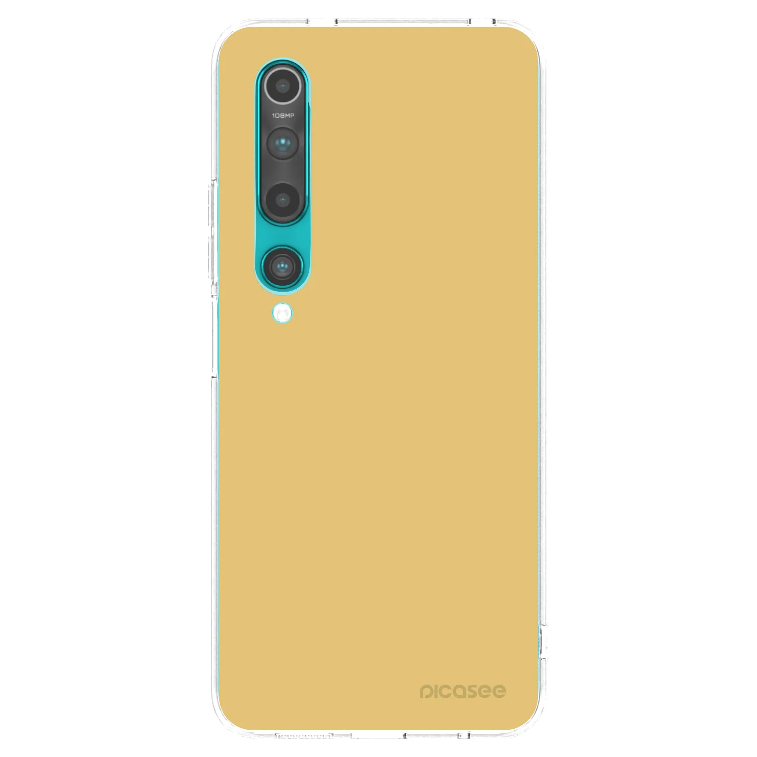 Picasee Xiaomi Mi 10 Hülle - Transparentes Silikon - Canary Crystal