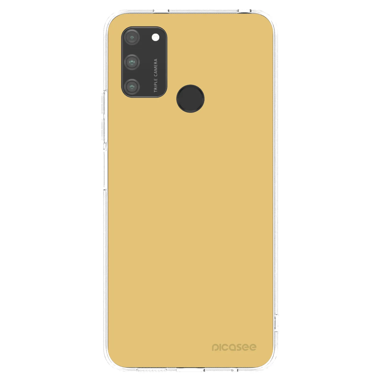 Picasee Honor 9A Hülle - Transparentes Silikon - Canary Crystal