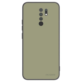 Picasee Xiaomi Redmi 9 Hülle - Schwarzes Silikon - Dewy Dawn