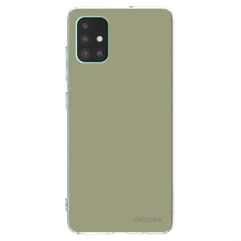Picasee Samsung Galaxy M51 M515F Hülle - Transparentes Silikon - Dewy Dawn