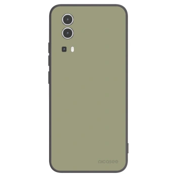 Picasee Vivo Y72 5G Hülle - Schwarzes Silikon - Dewy Dawn