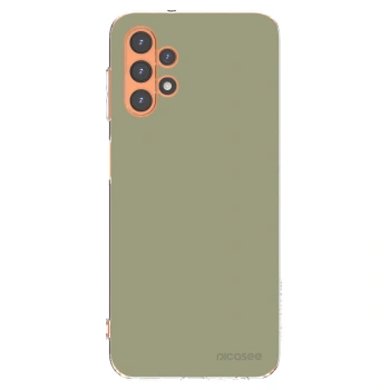Picasee Samsung Galaxy A13 4G A135 Hülle - Transparentes Silikon - Dewy Dawn