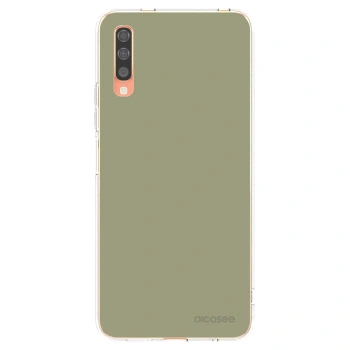 Picasee Samsung Galaxy A70 A705F Hülle - Transparentes Silikon - Dewy Dawn