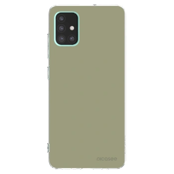 Picasee Samsung Galaxy A51 A515F Hülle - Transparentes Silikon - Dewy Dawn