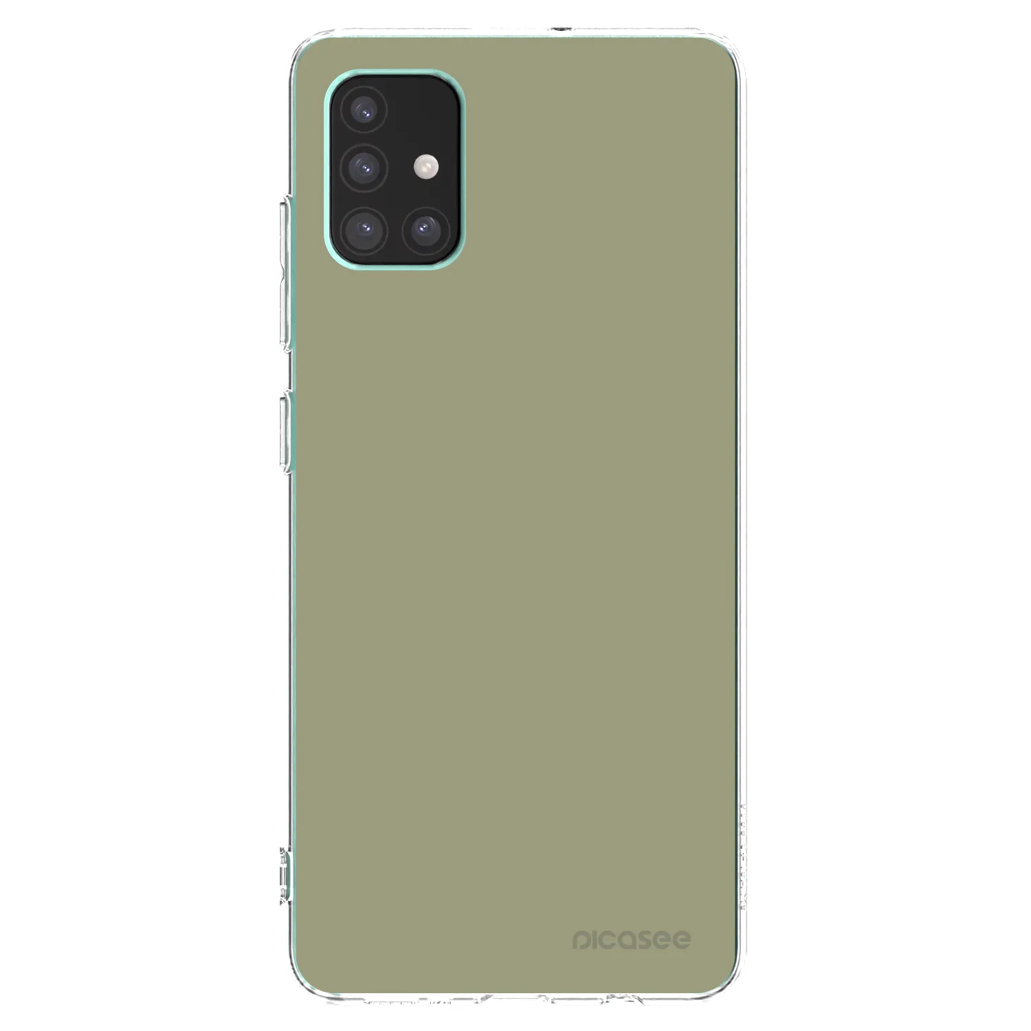 Picasee Samsung Galaxy M51 M515F Hülle - Transparentes Silikon - Dewy Dawn