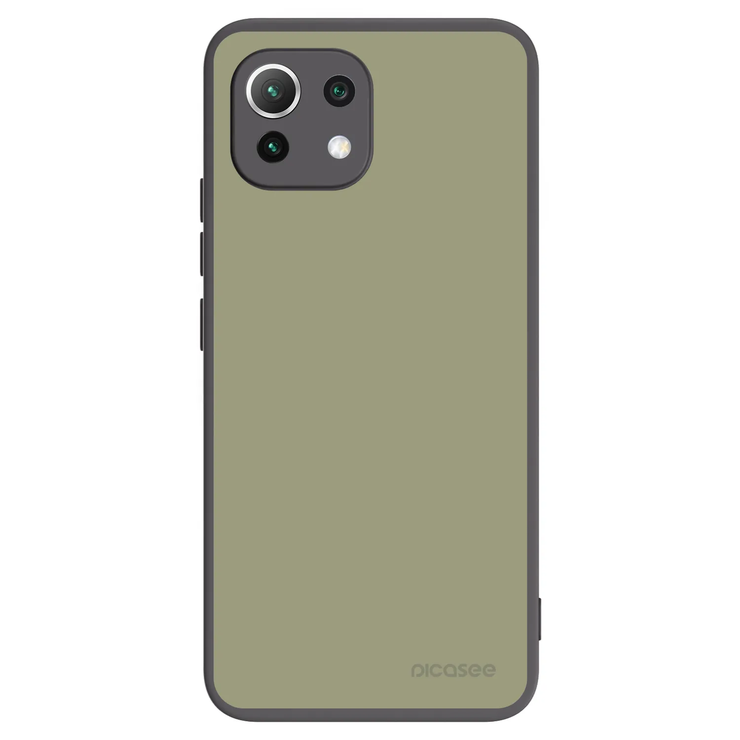 Picasee Xiaomi Mi 11 Lite Hülle - Schwarzes Silikon - Dewy Dawn