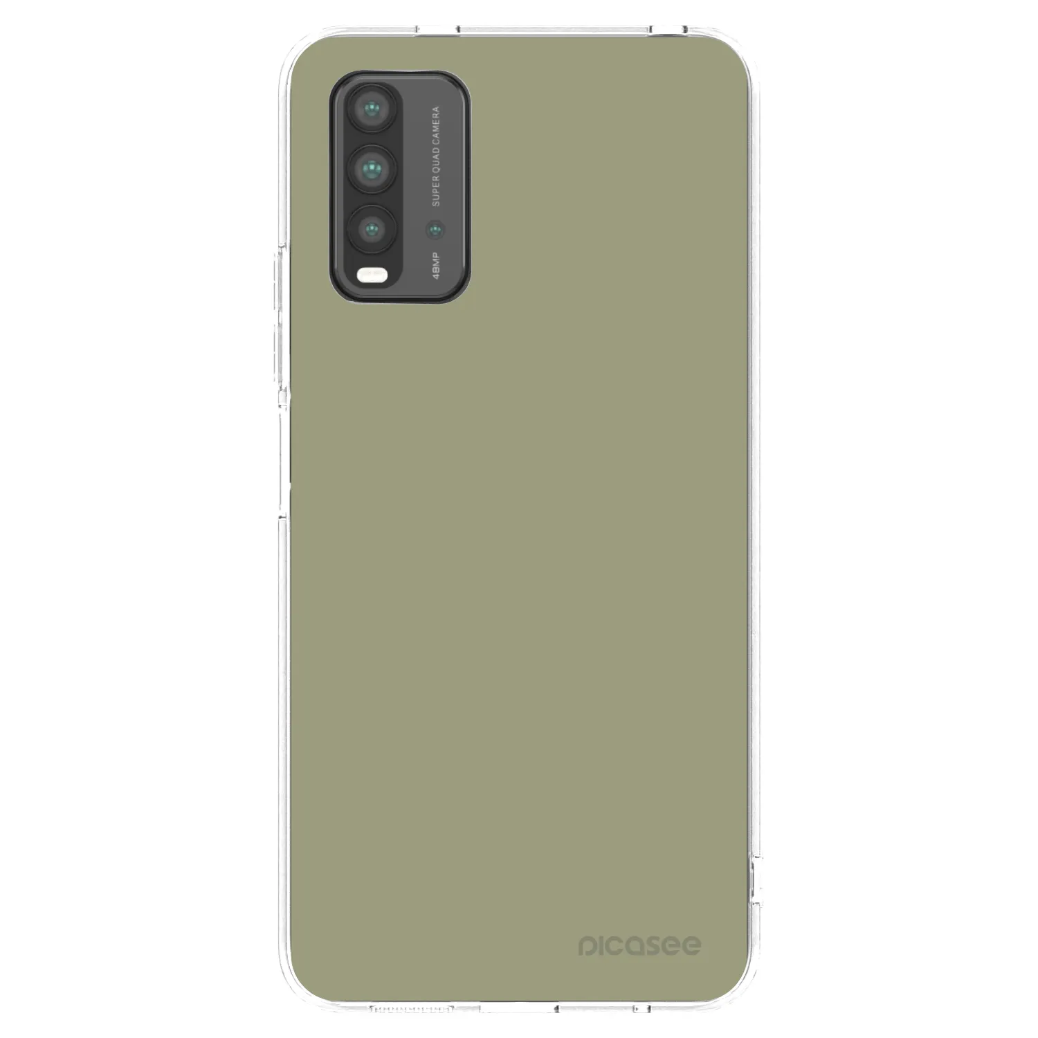 Picasee Xiaomi Redmi 9T Hülle - Schwarzes Silikon - Dewy Dawn