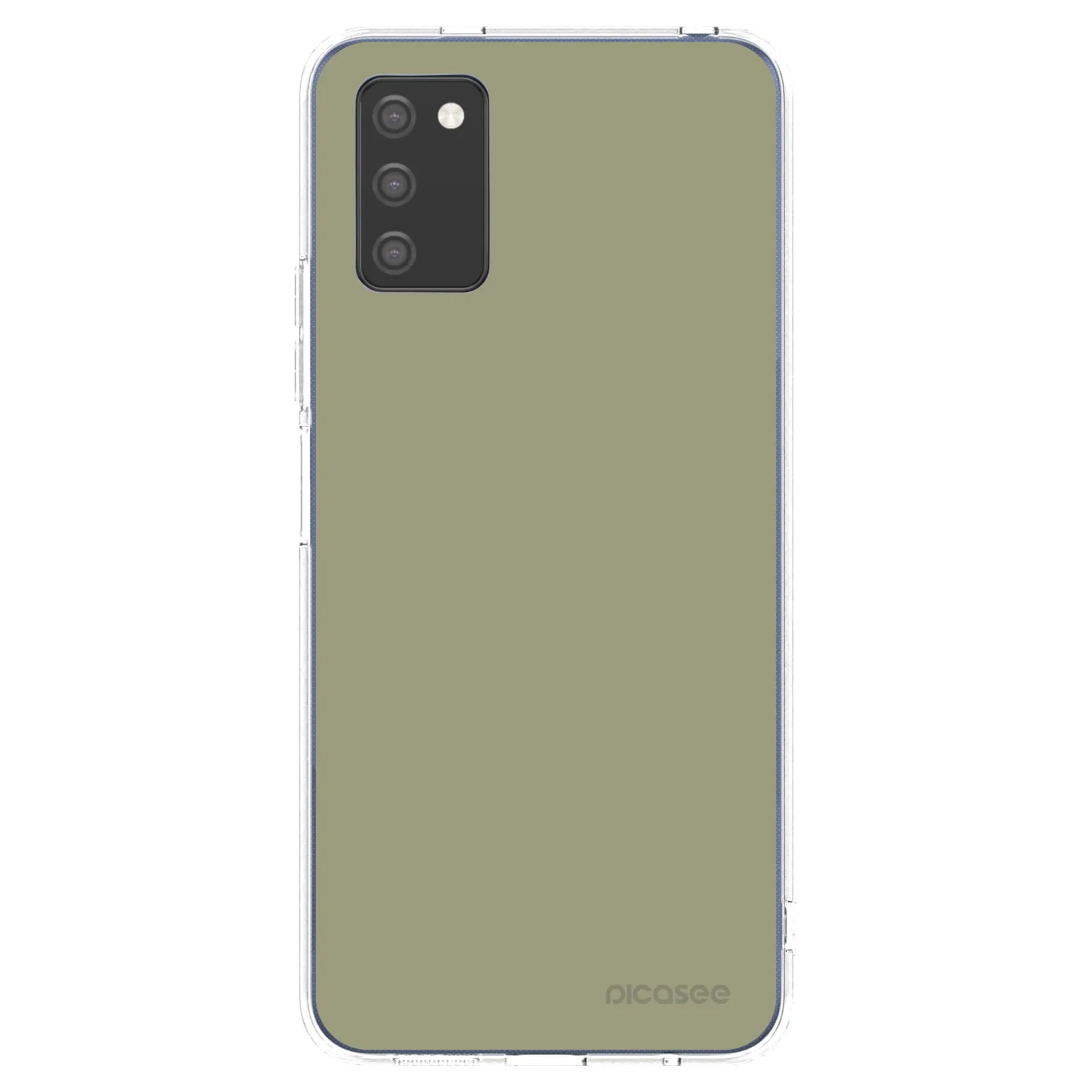 Picasee Samsung Galaxy A02s A025G Hülle - Transparentes Silikon - Dewy Dawn