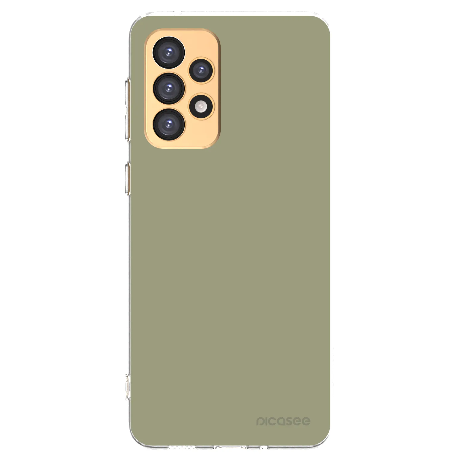 Picasee Samsung Galaxy A33 5G A336 Hülle - Transparentes Silikon - Dewy Dawn