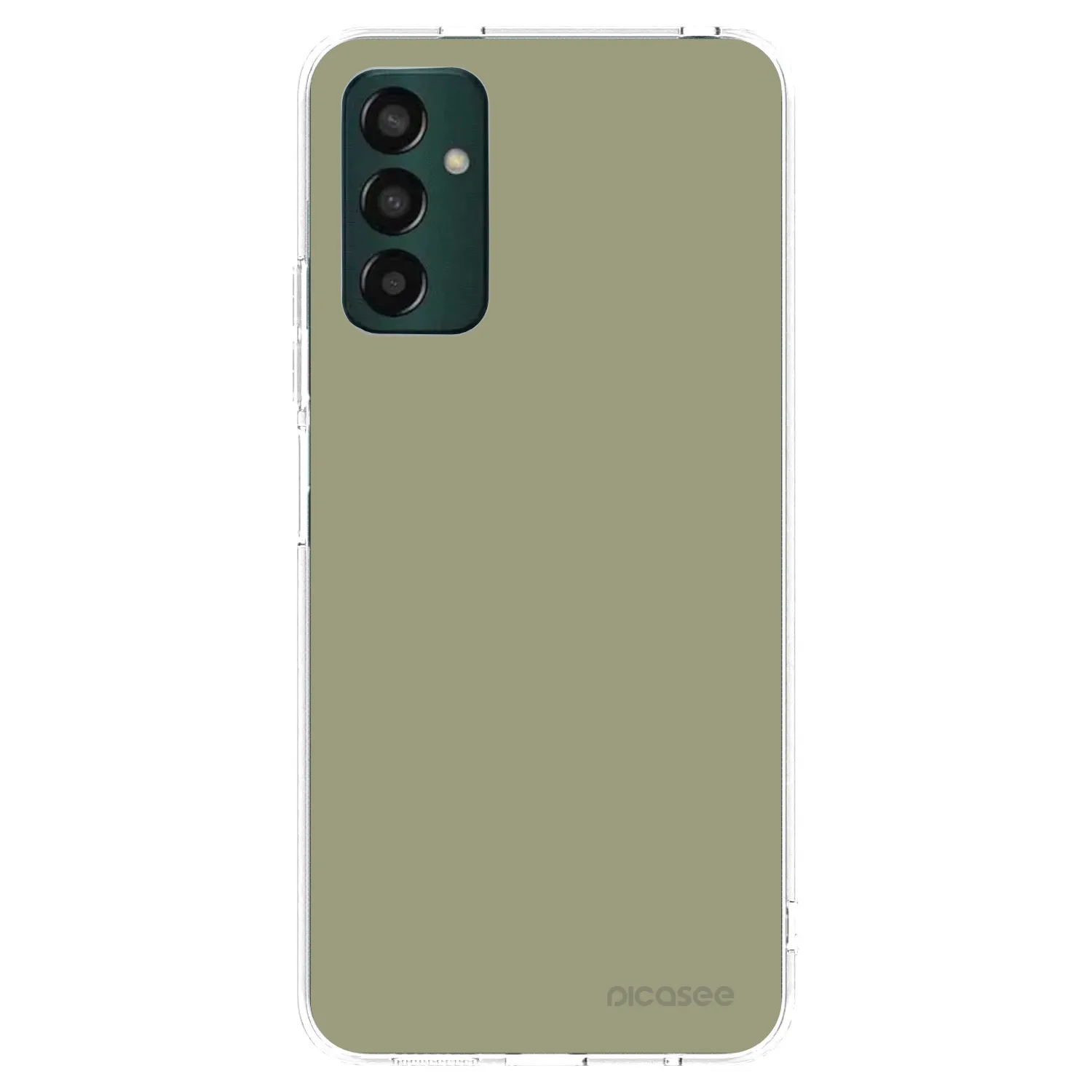 Picasee Samsung Galaxy M13 M135F Hülle - Transparentes Silikon - Dewy Dawn