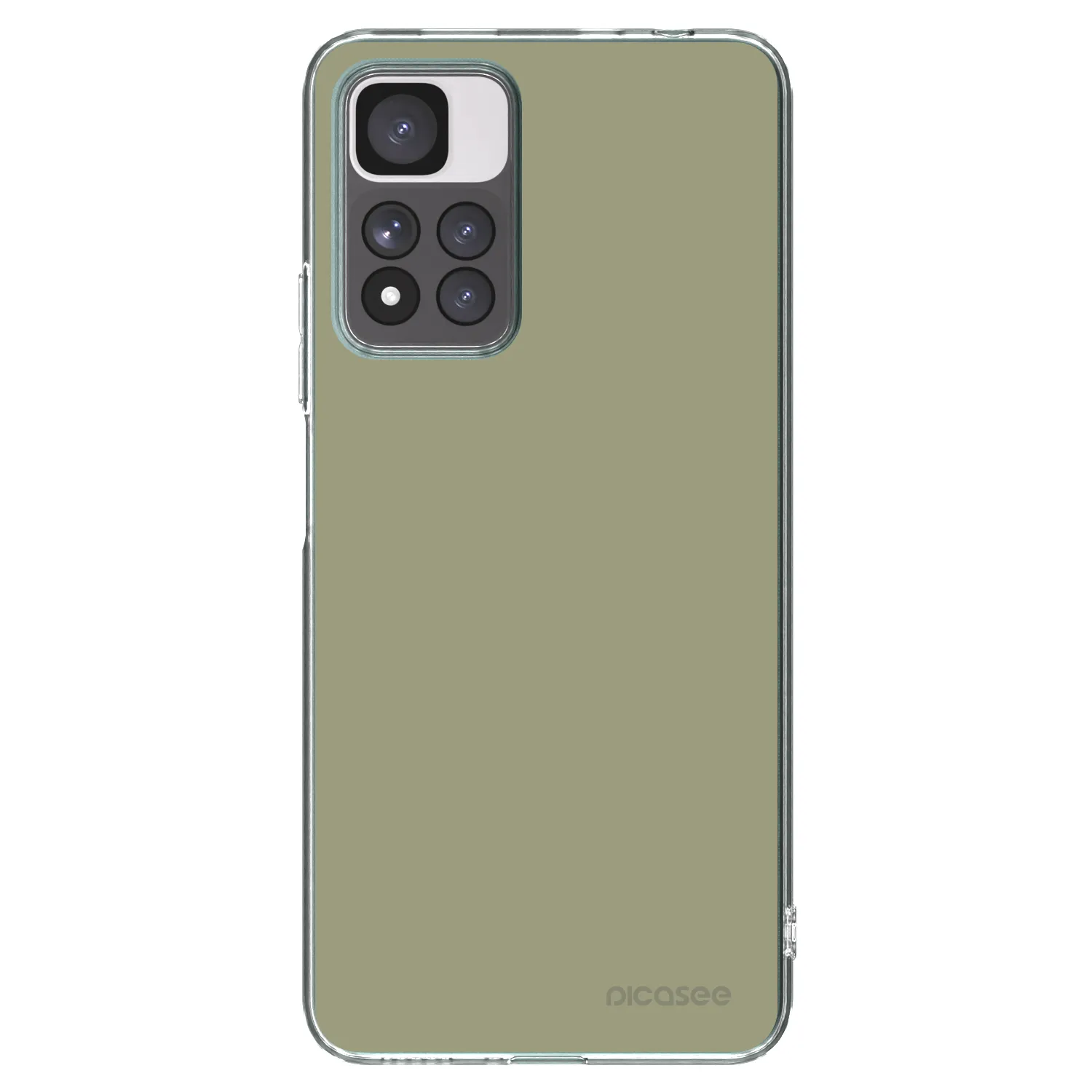 Picasee Xiaomi Redmi Note 11 Pro+ 5G Hülle - Transparentes Silikon - Dewy Dawn