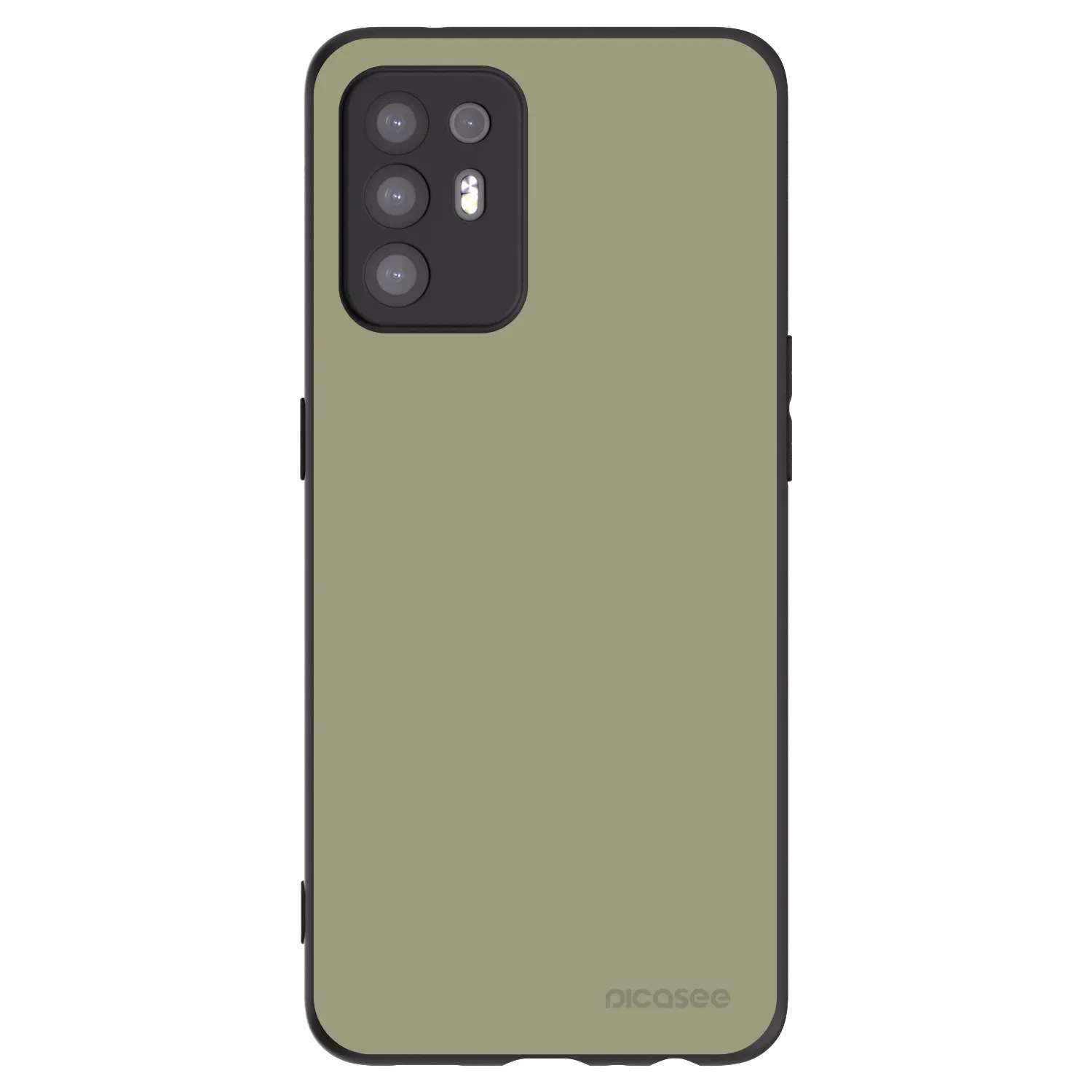 Picasee OPPO A94 5G Hülle - Schwarzes Silikon - Dewy Dawn