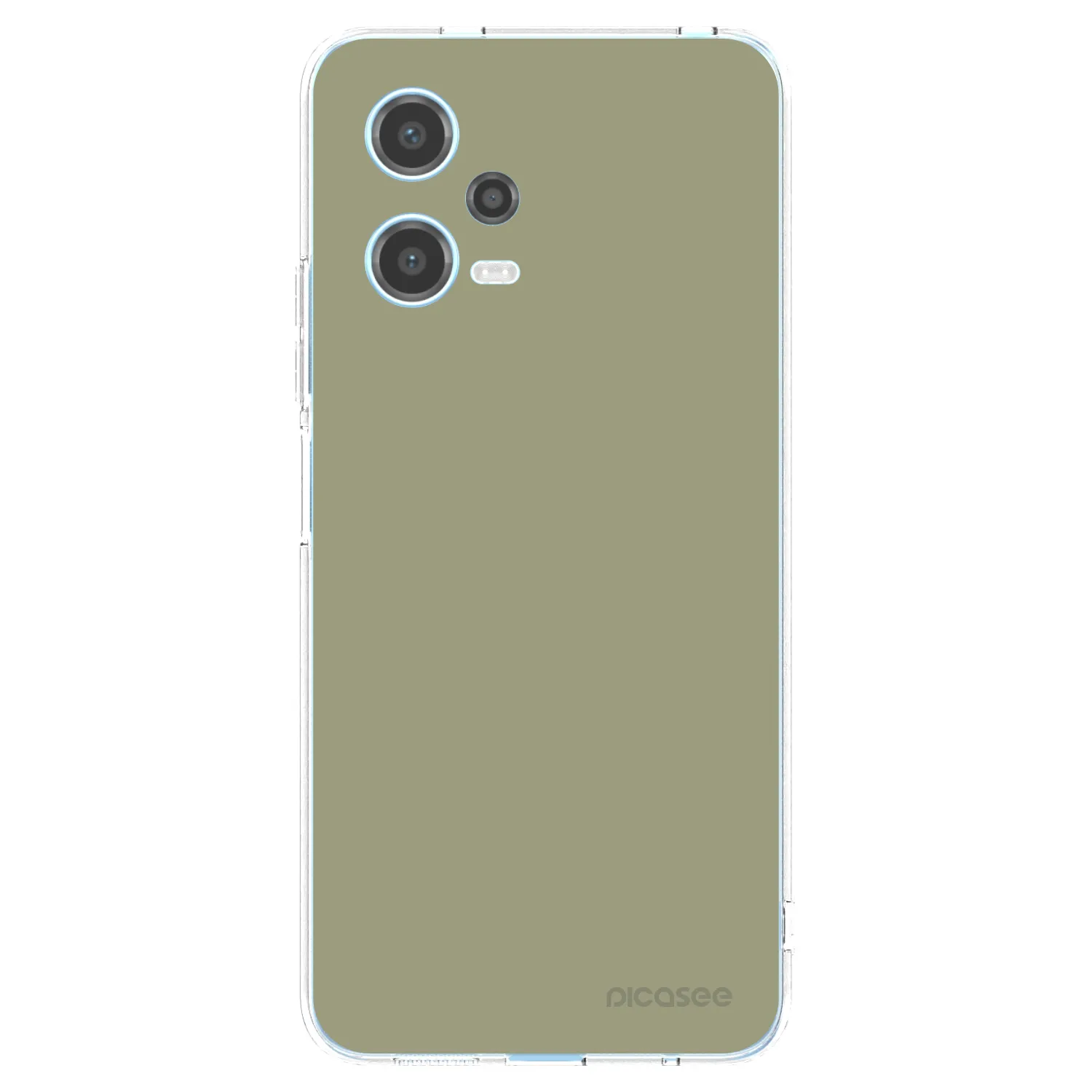 Picasee Xiaomi Redmi Note 12 5G Hülle - Transparentes Silikon - Dewy Dawn
