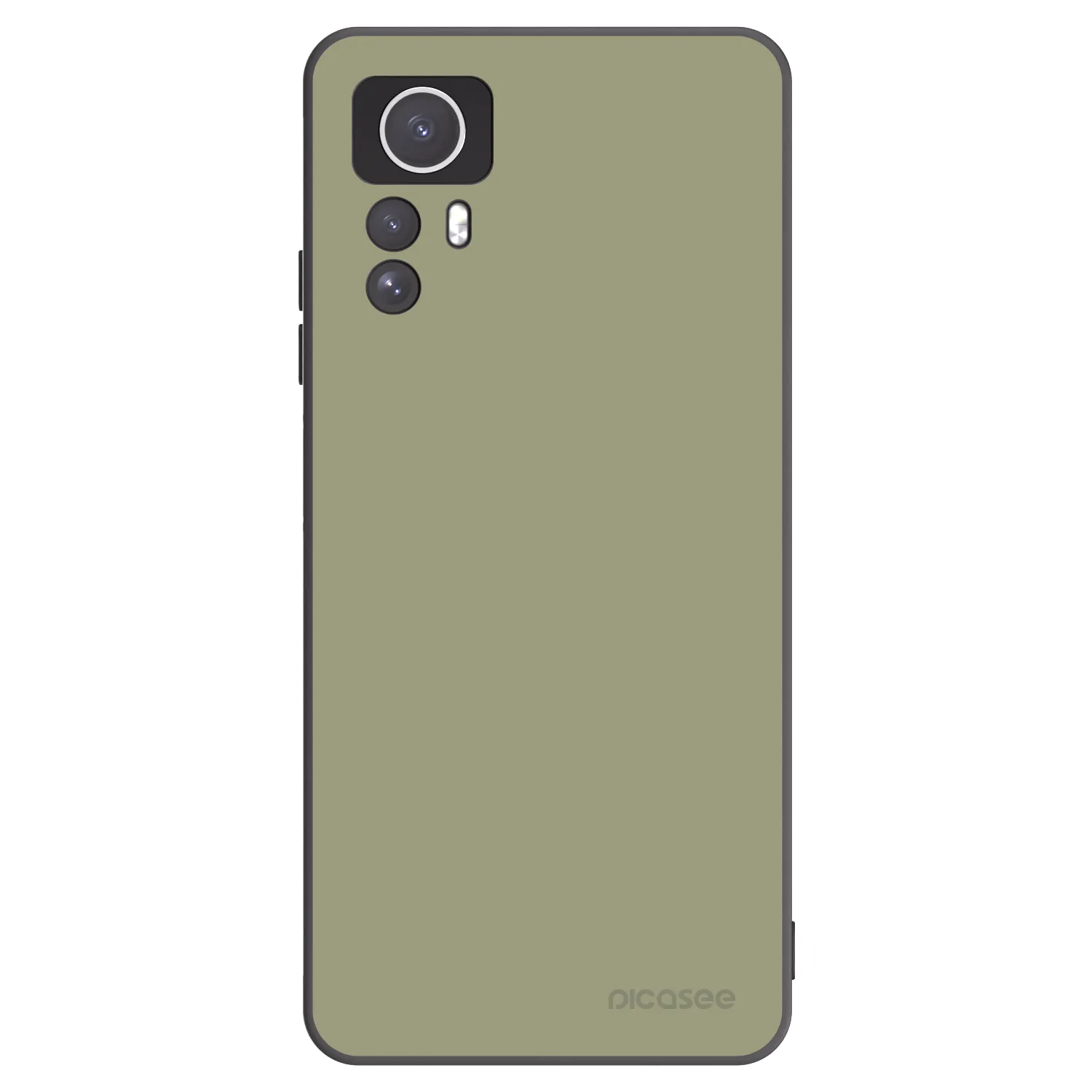 Picasee Xiaomi Redmi Note 12S Hülle - Schwarzes Silikon - Dewy Dawn