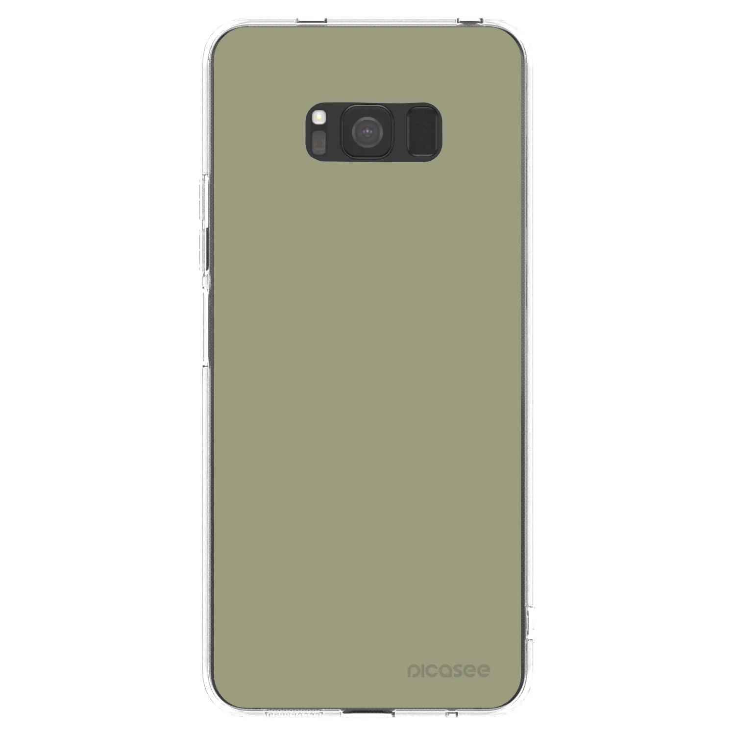 Picasee Samsung Galaxy S8 G950F Hülle - Transparentes Silikon - Dewy Dawn