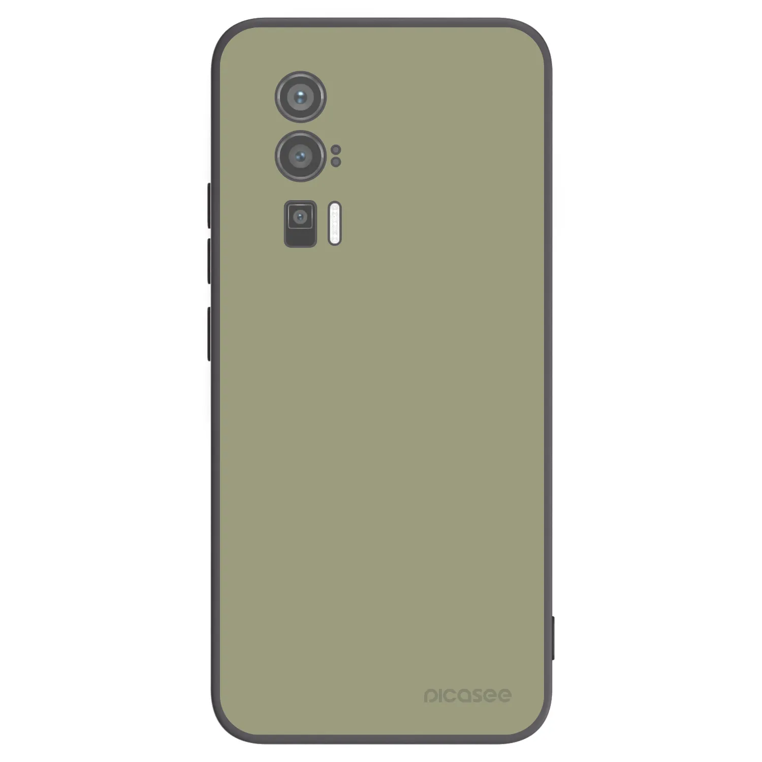 Picasee Xiaomi Poco F5 Pro 5G Hülle - Schwarzes Silikon - Dewy Dawn