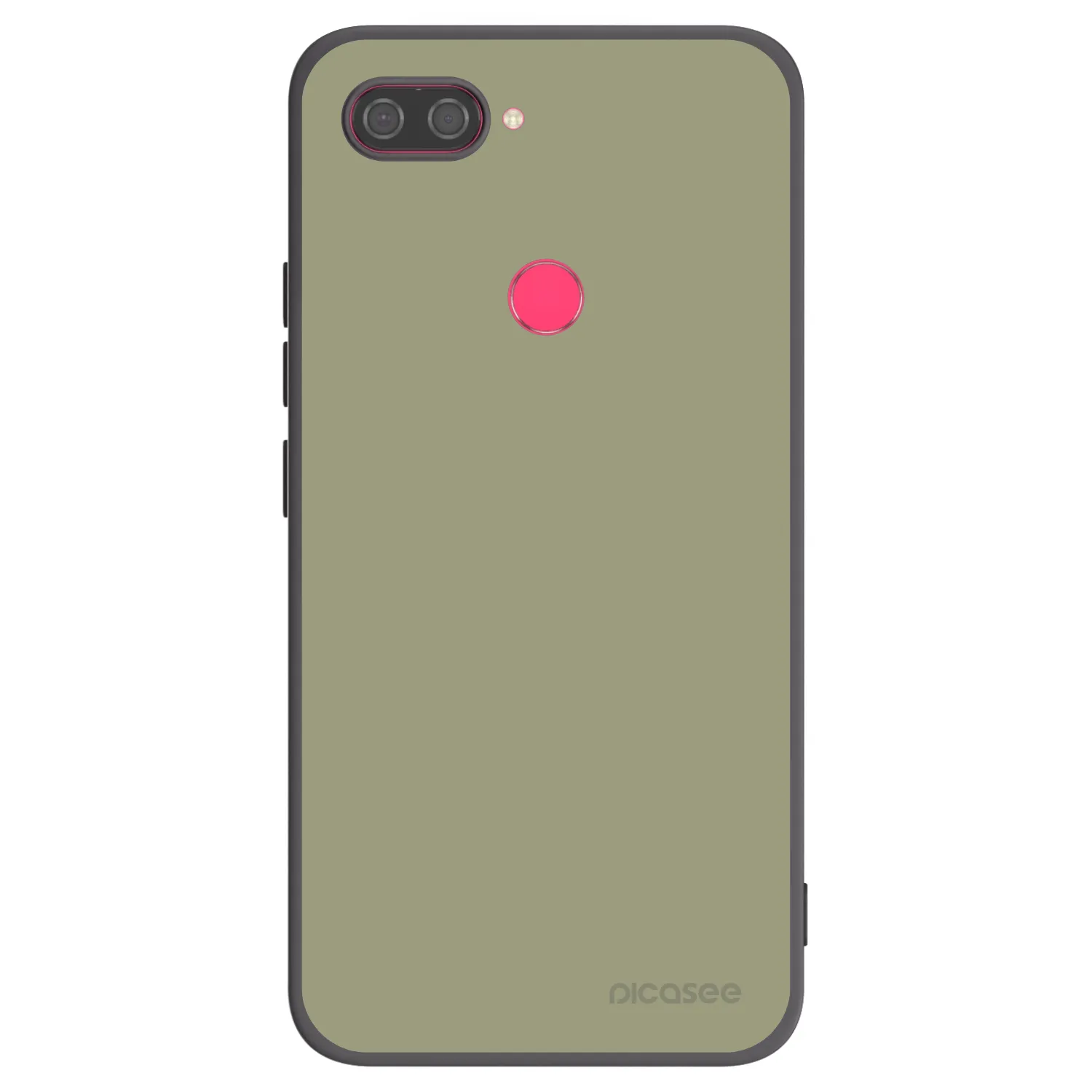 Picasee Xiaomi Mi 8 Lite Hülle - Schwarzes Silikon - Dewy Dawn