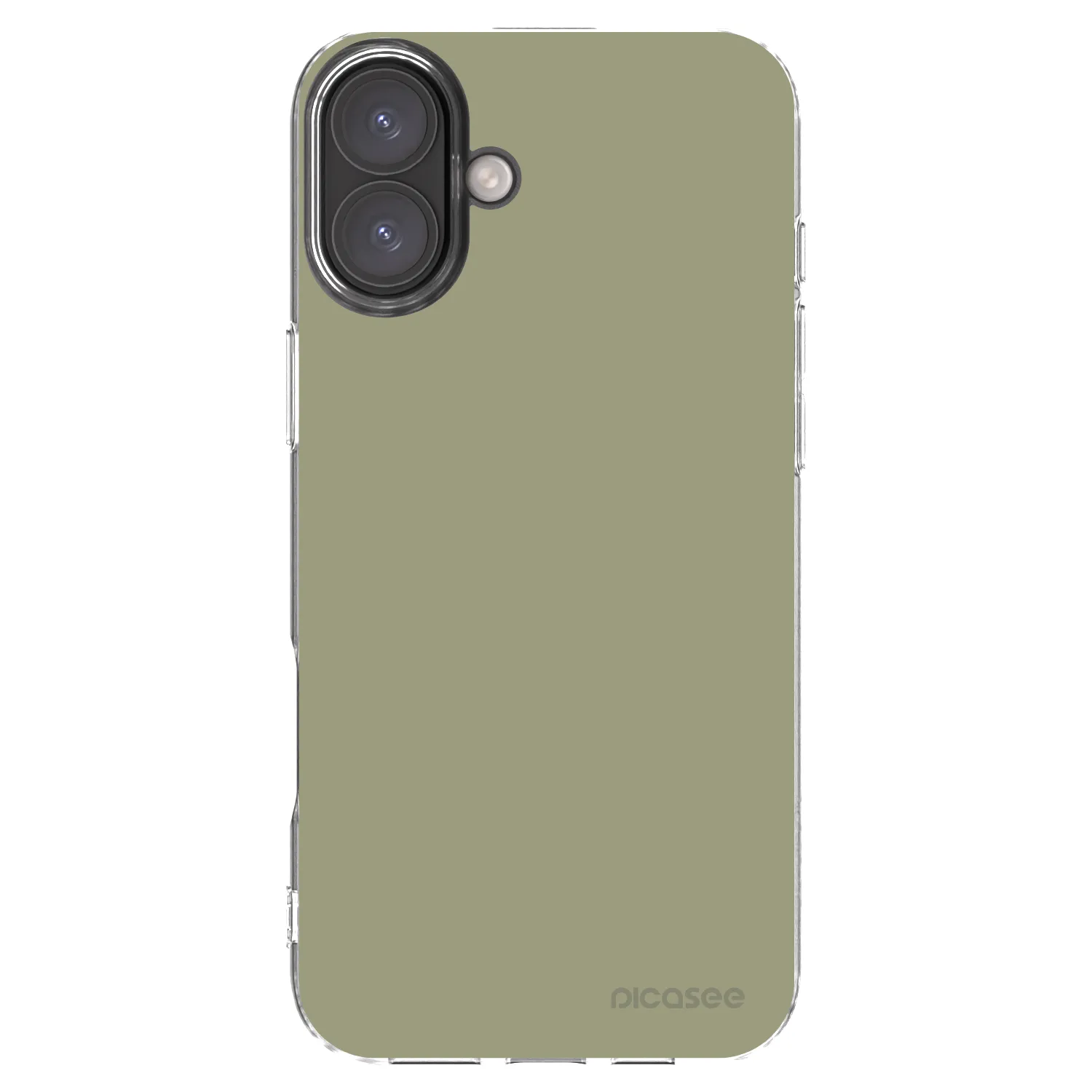Picasee Apple iPhone 16 Plus Hülle - Transparentes Silikon - Dewy Dawn