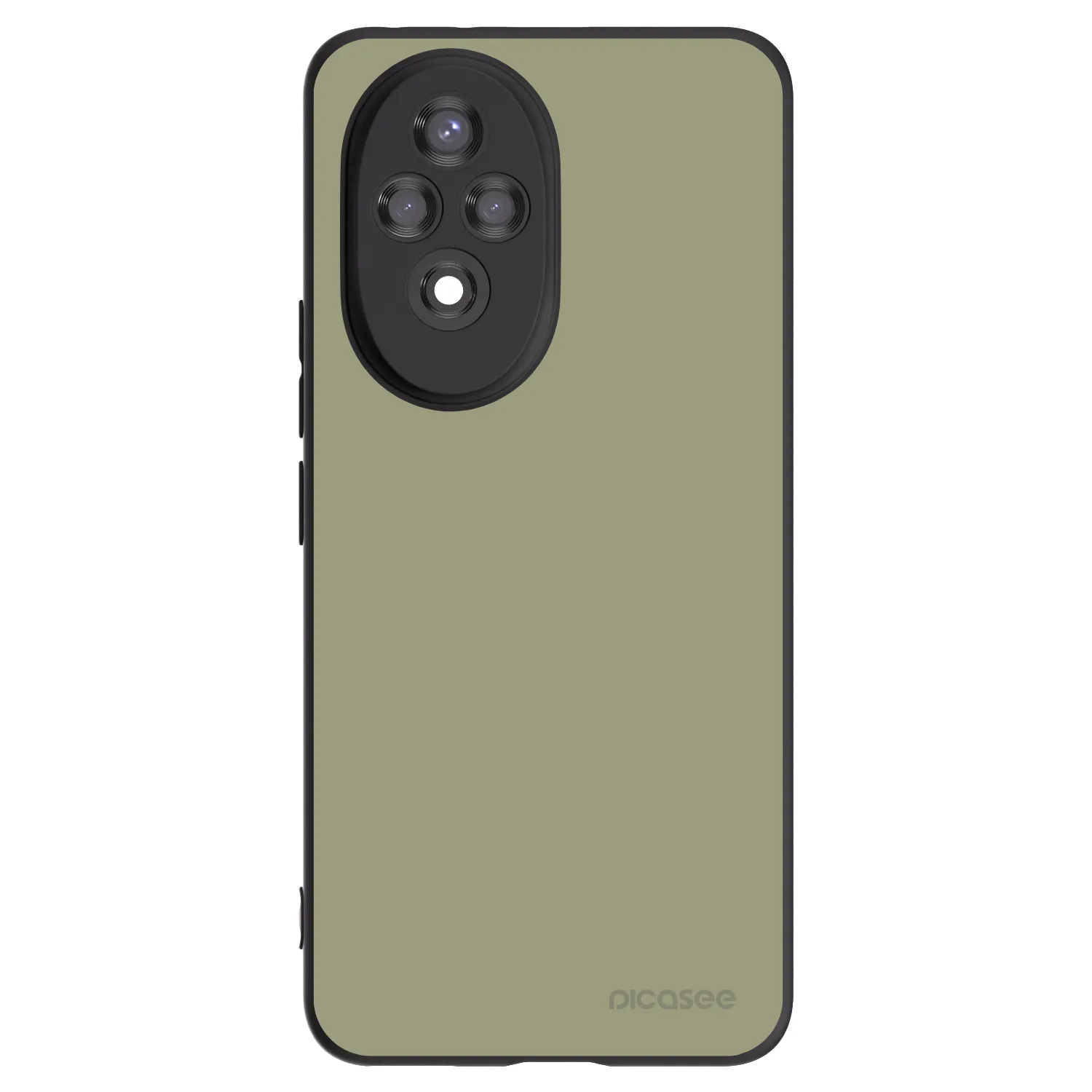 Picasee Honor 200 Pro 5G Hülle - Schwarzes Silikon - Dewy Dawn