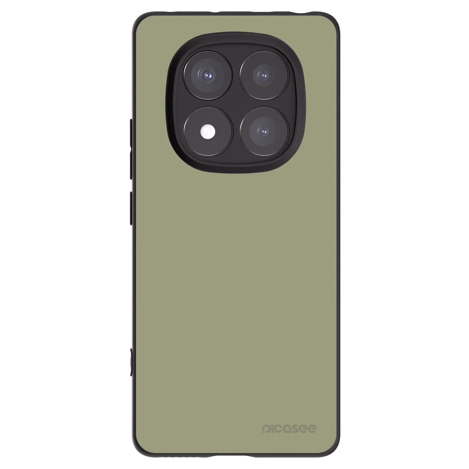 Picasee Xiaomi Redmi Note 14 Pro+ 5G Hülle - Schwarzes Silikon - Dewy Dawn