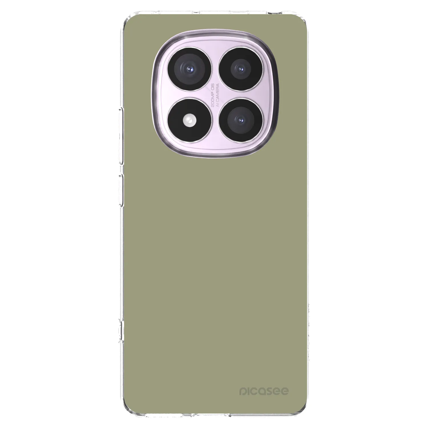 Picasee Xiaomi Redmi Note 14 Pro 5G Hülle - Transparentes Silikon - Dewy Dawn