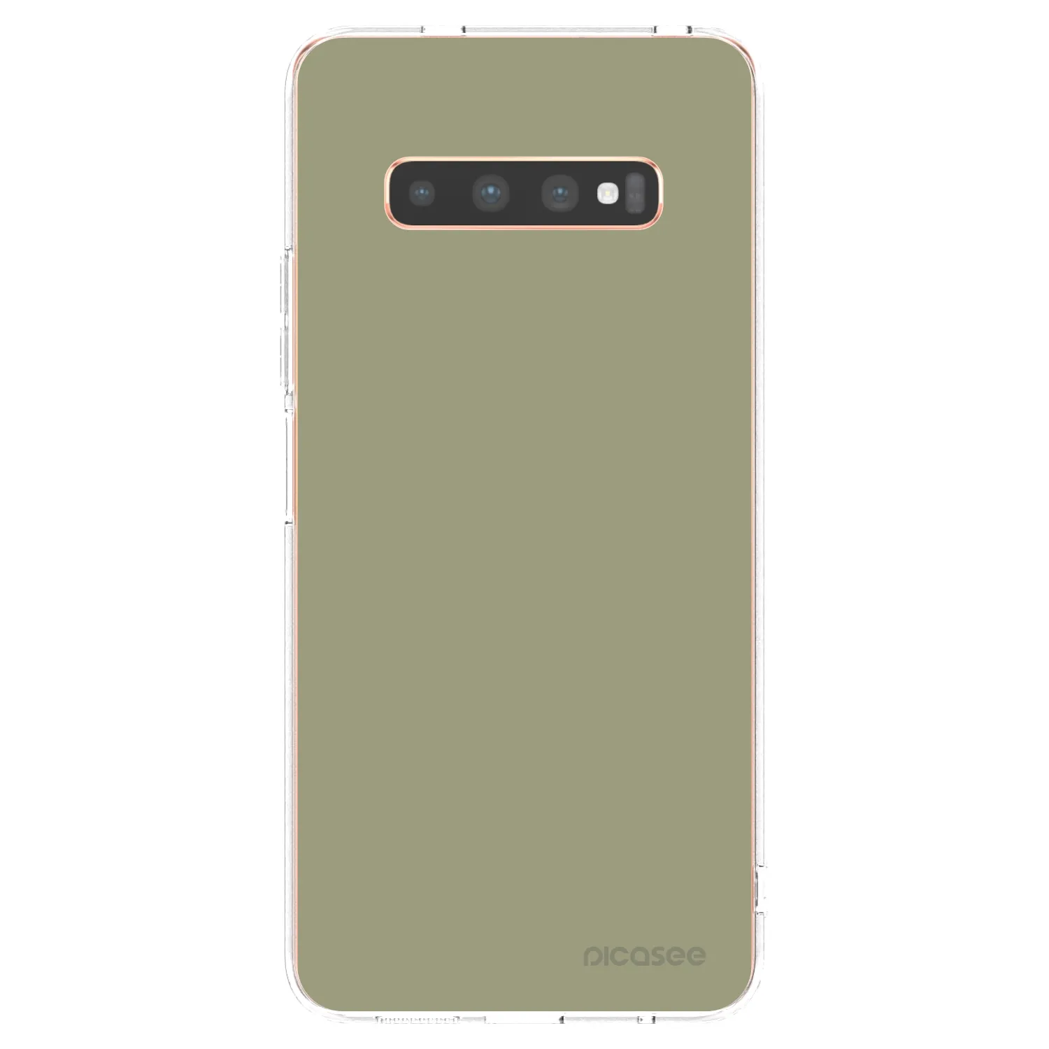 Picasee Samsung Galaxy S10 Plus G975 Hülle - Transparentes Silikon - Dewy Dawn