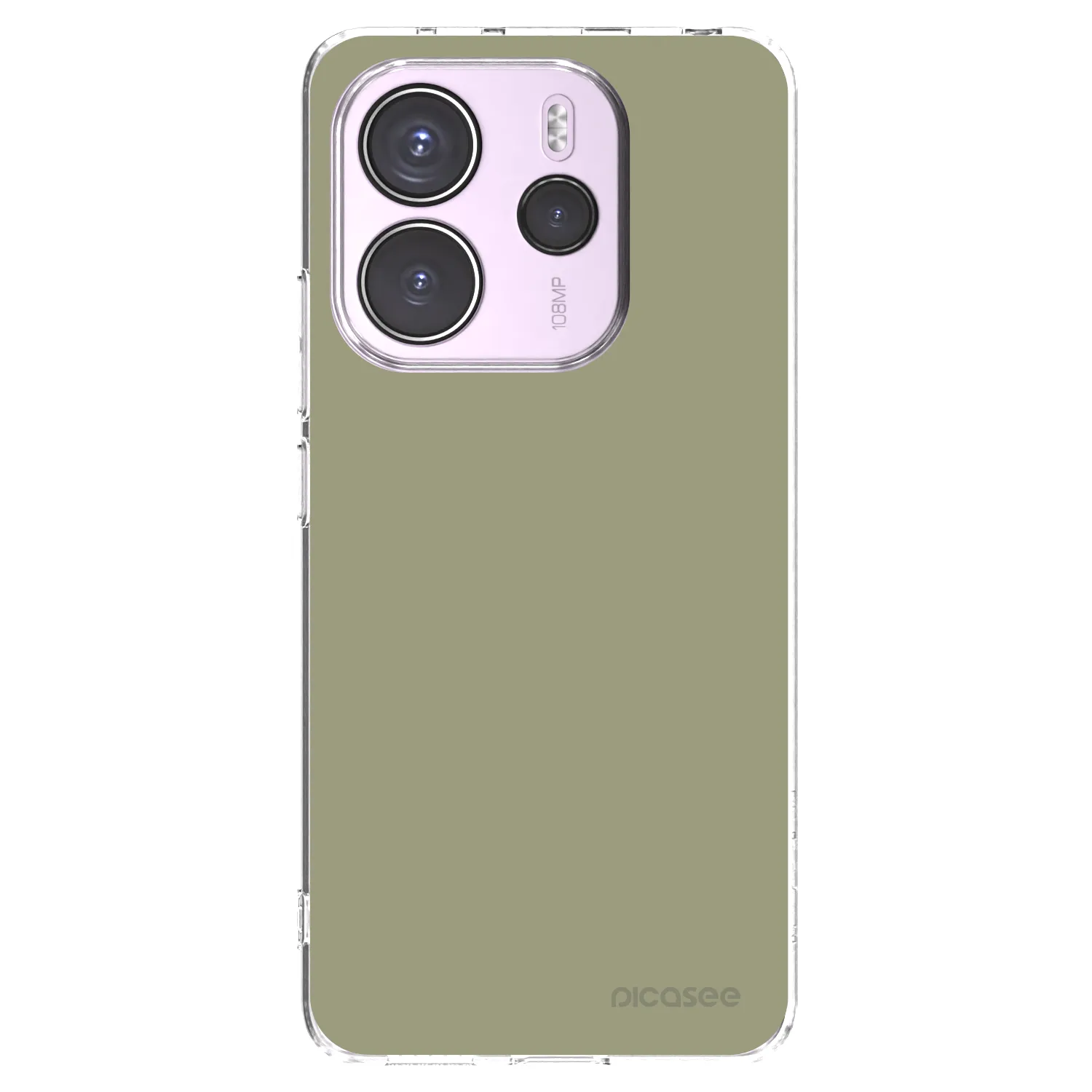 Picasee Xiaomi Redmi Note 14 4G Hülle - Transparentes Silikon - Dewy Dawn