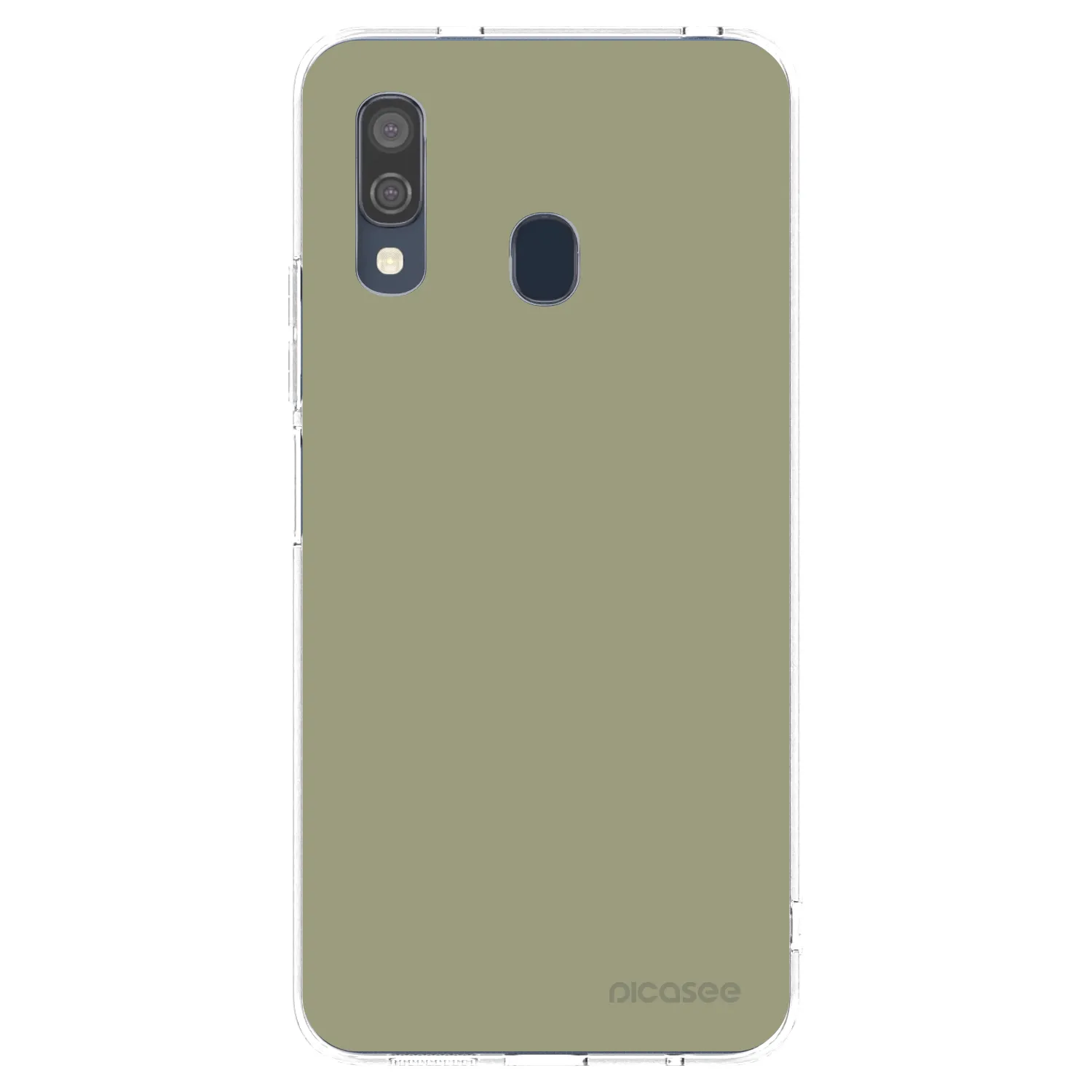 Picasee Samsung Galaxy A40 A405F Hülle - Transparentes Silikon - Dewy Dawn