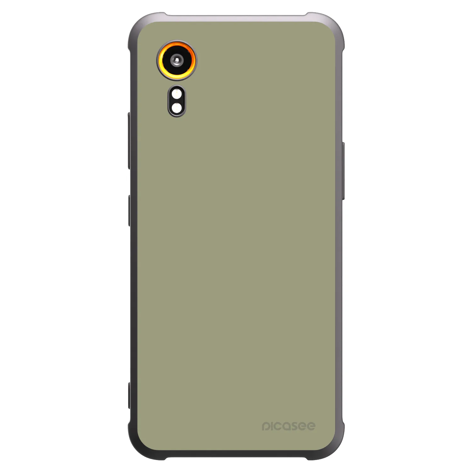 Picasee Samsung Galaxy Xcover 7 Hülle - Schwarzes Silikon - Dewy Dawn