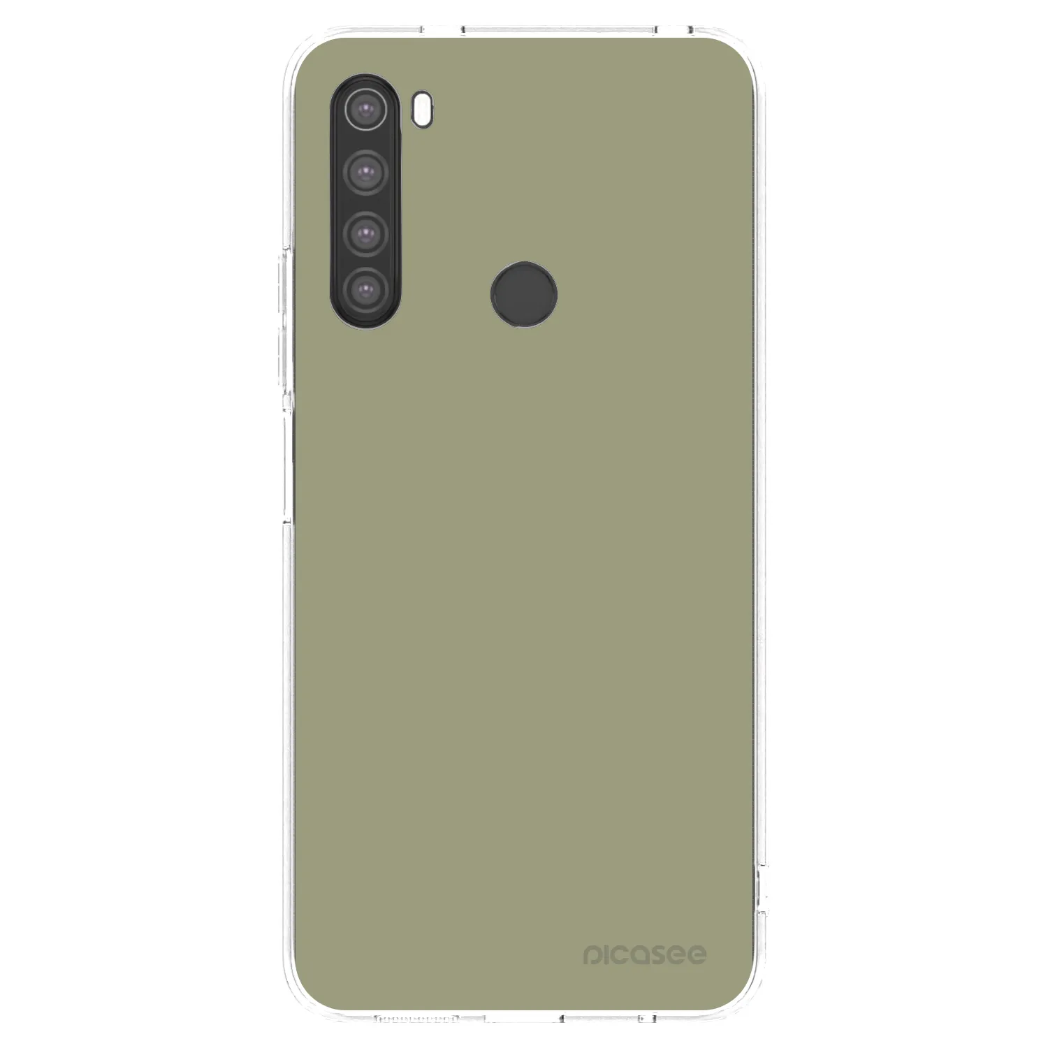 Picasee Xiaomi Redmi Note 8 Hülle - Transparentes Silikon - Dewy Dawn