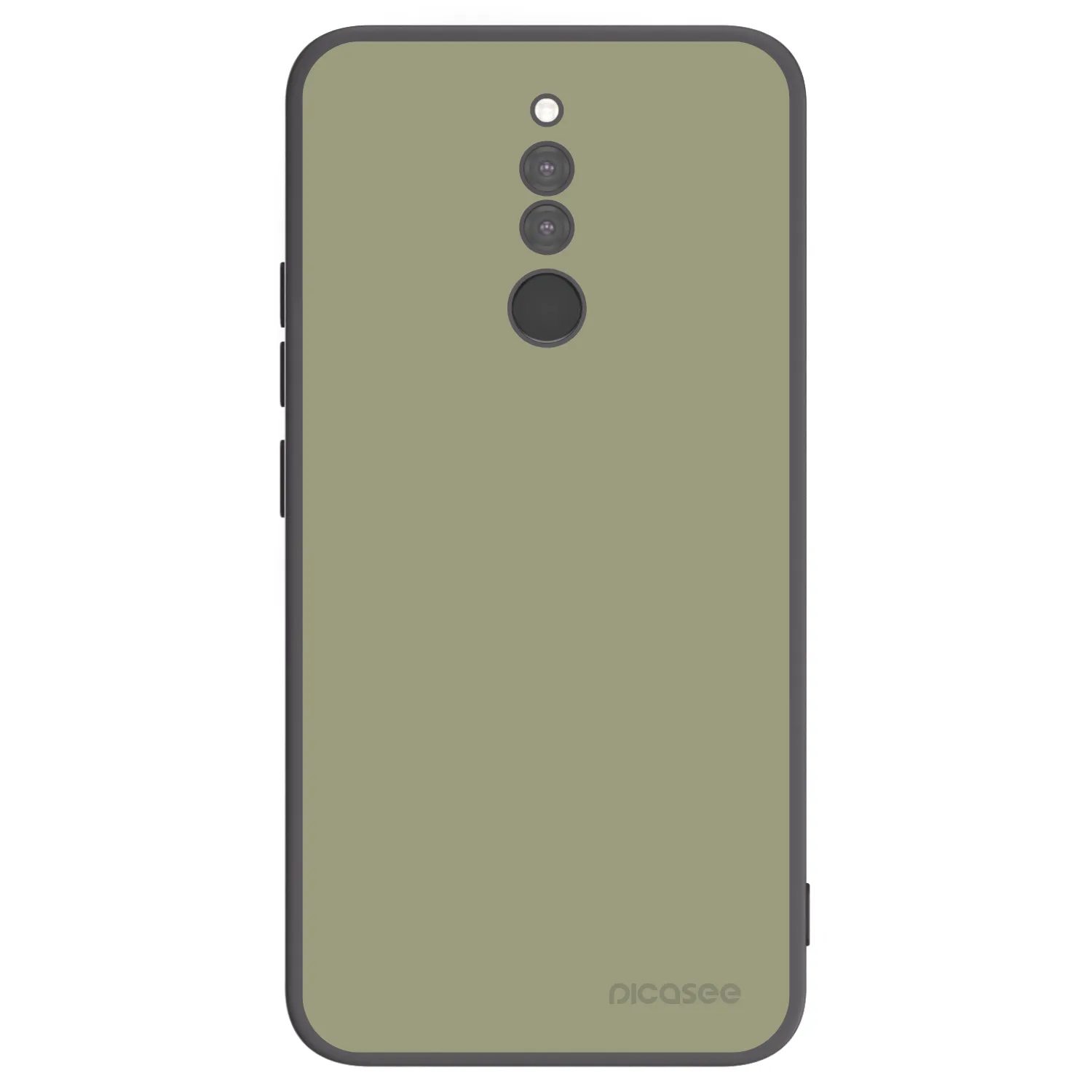 Picasee Xiaomi Redmi 8 Hülle - Schwarzes Silikon - Dewy Dawn
