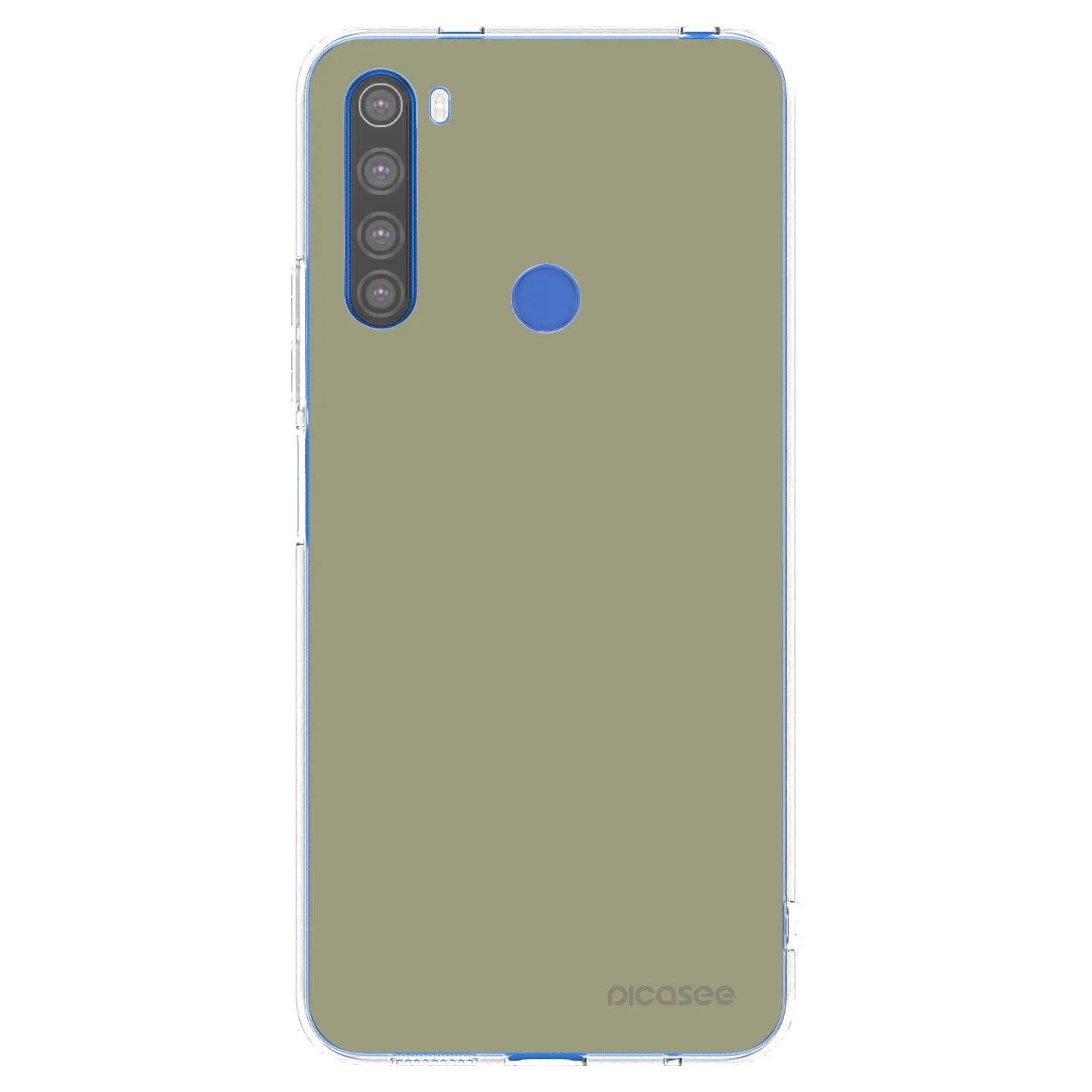 Picasee Xiaomi Redmi Note 8T Hülle - Transparentes Silikon - Dewy Dawn